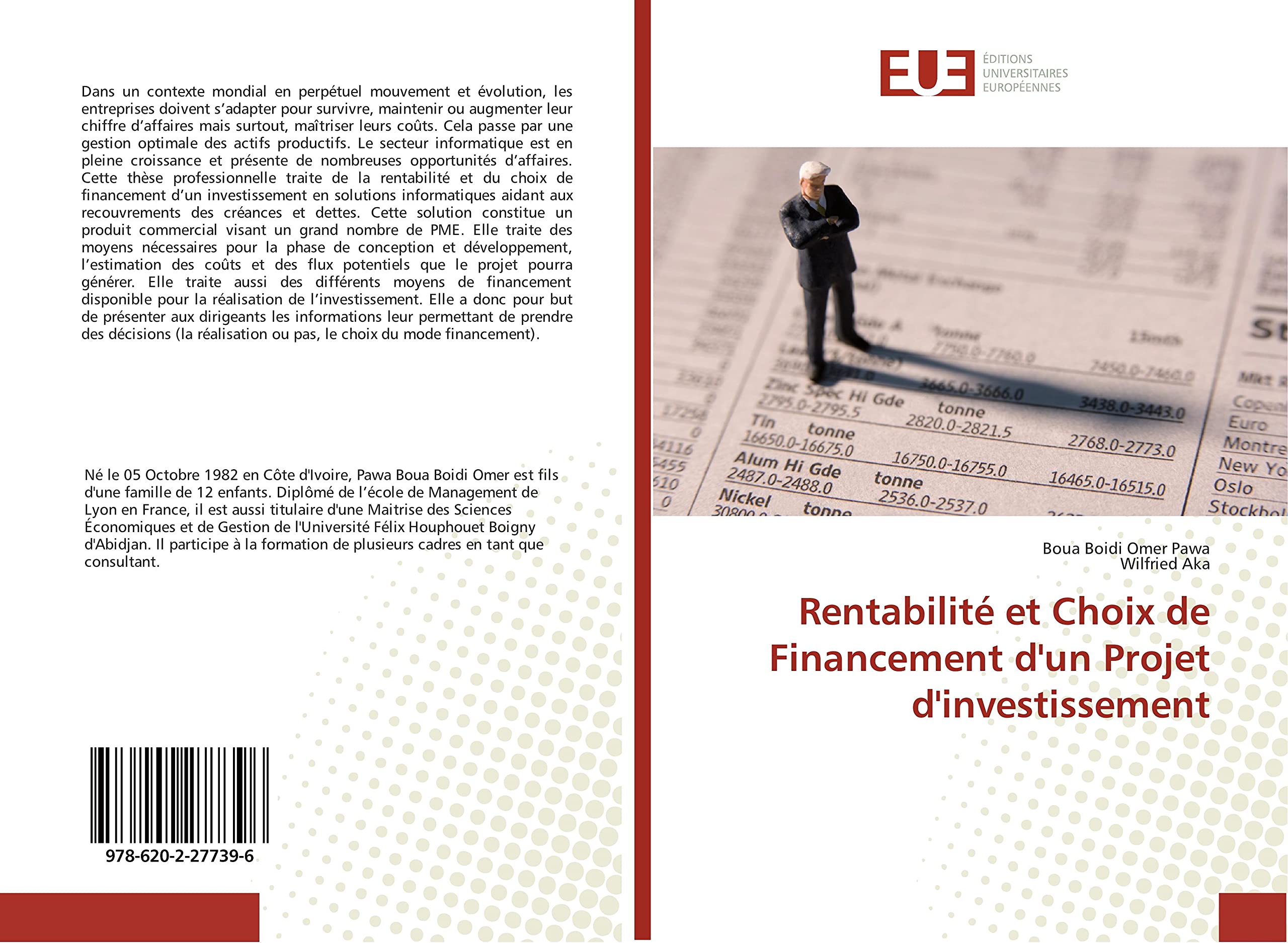 Rentabilité et Choix de Financement d'un Projet d'investissement book