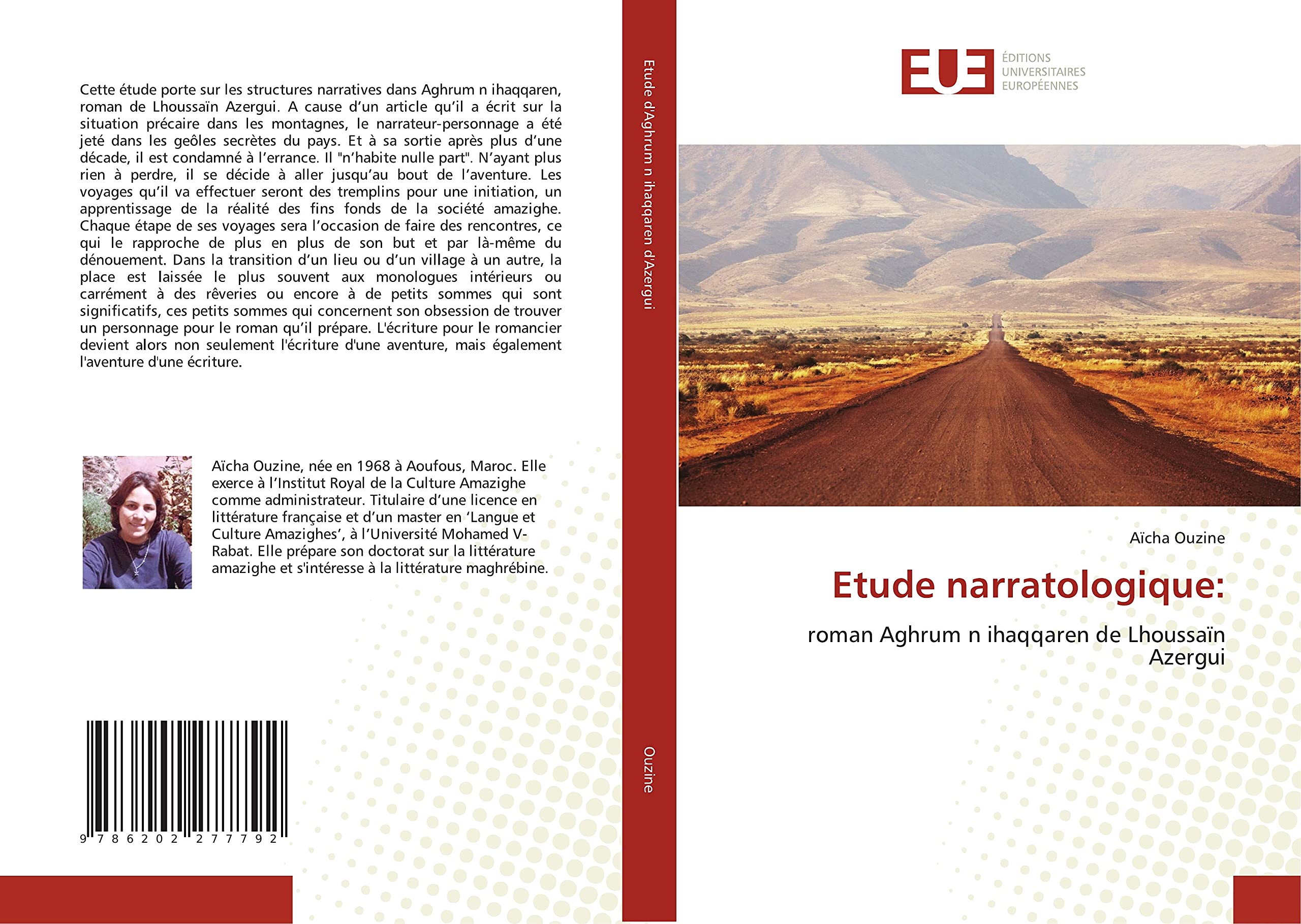 Etude narratologique:: roman Aghrum n ihaqqaren de Lhoussaïn Azergui book