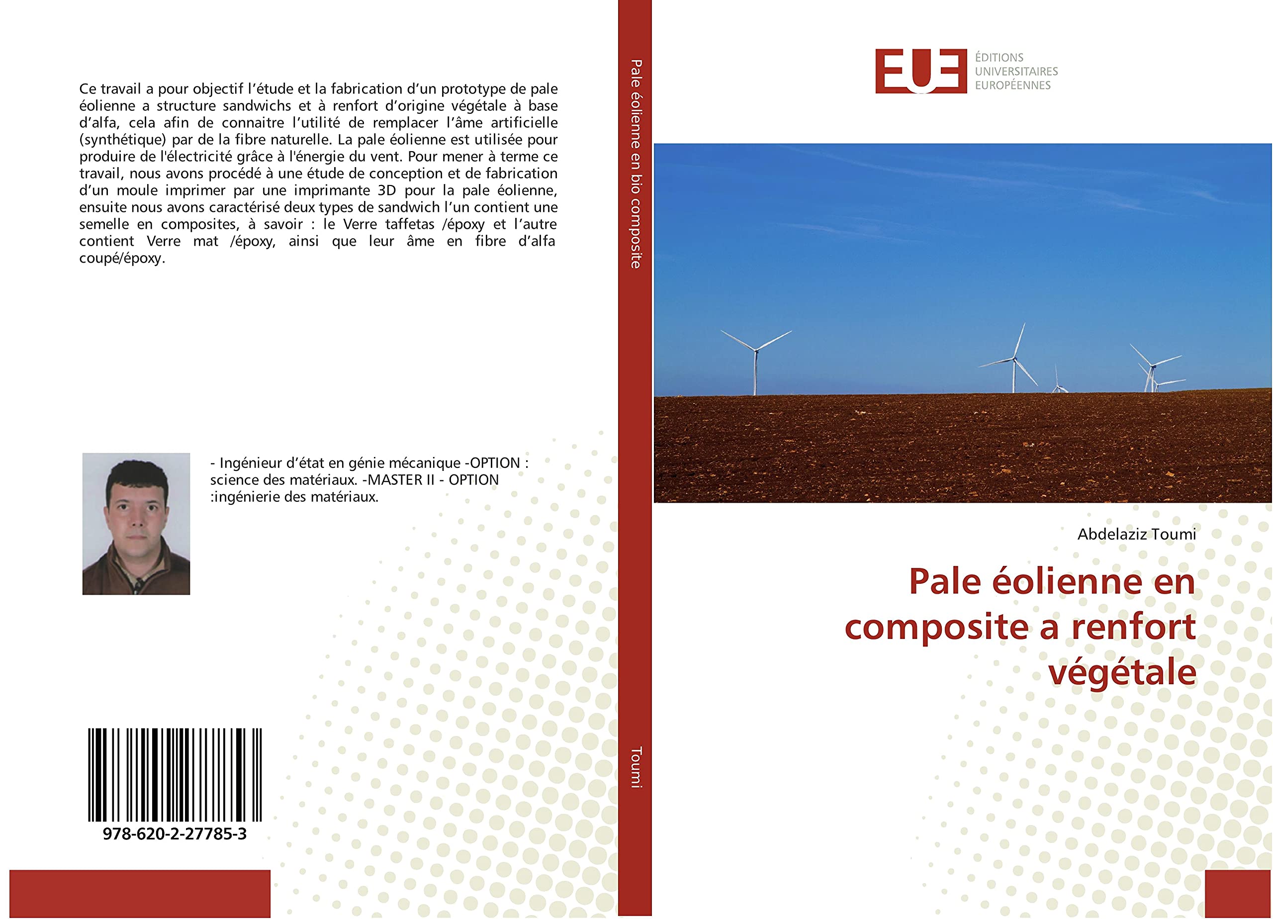 Pale éolienne en composite a renfort végétale book