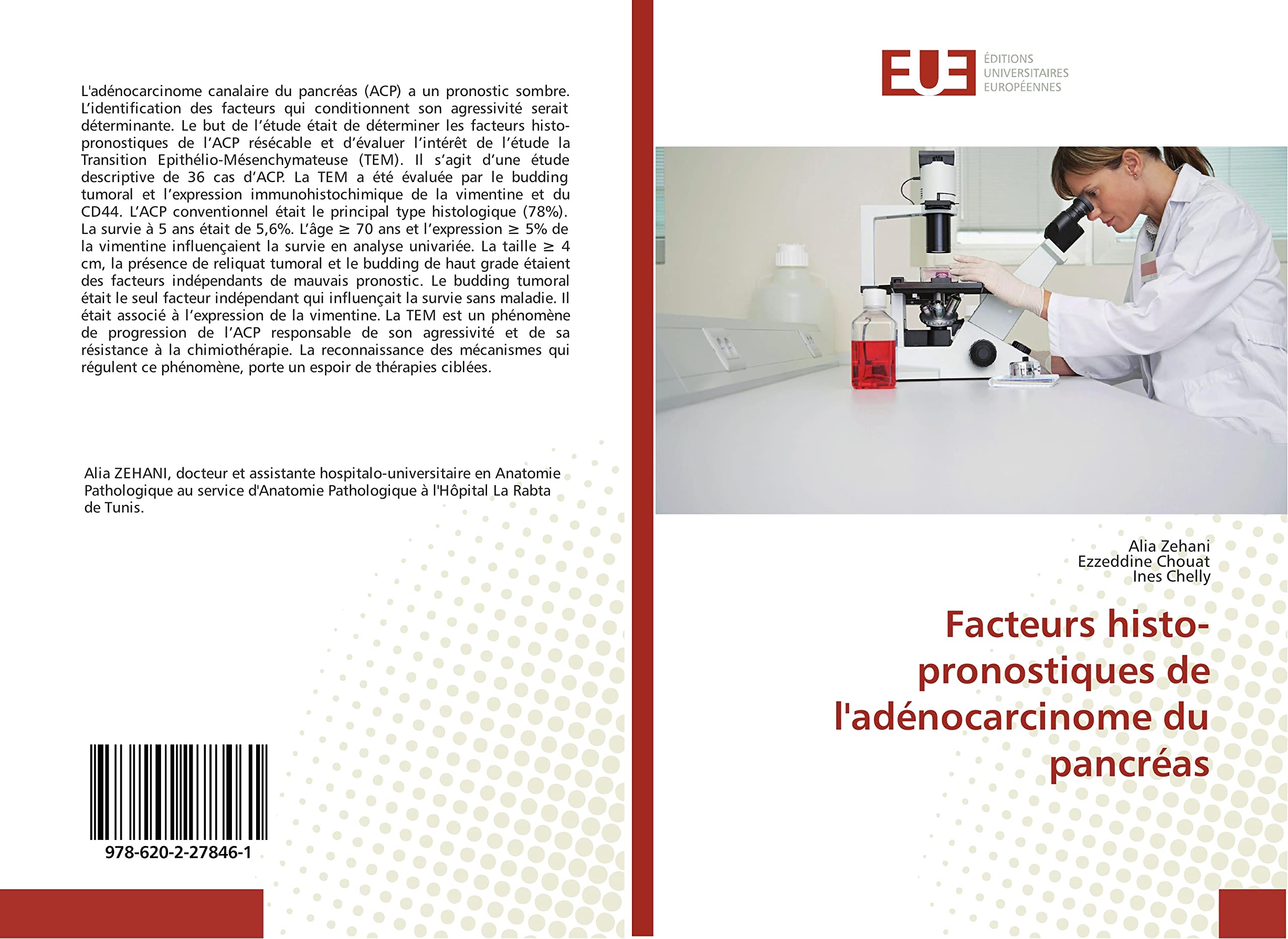 Facteurs histo-pronostiques de l'adénocarcinome du pancréas book