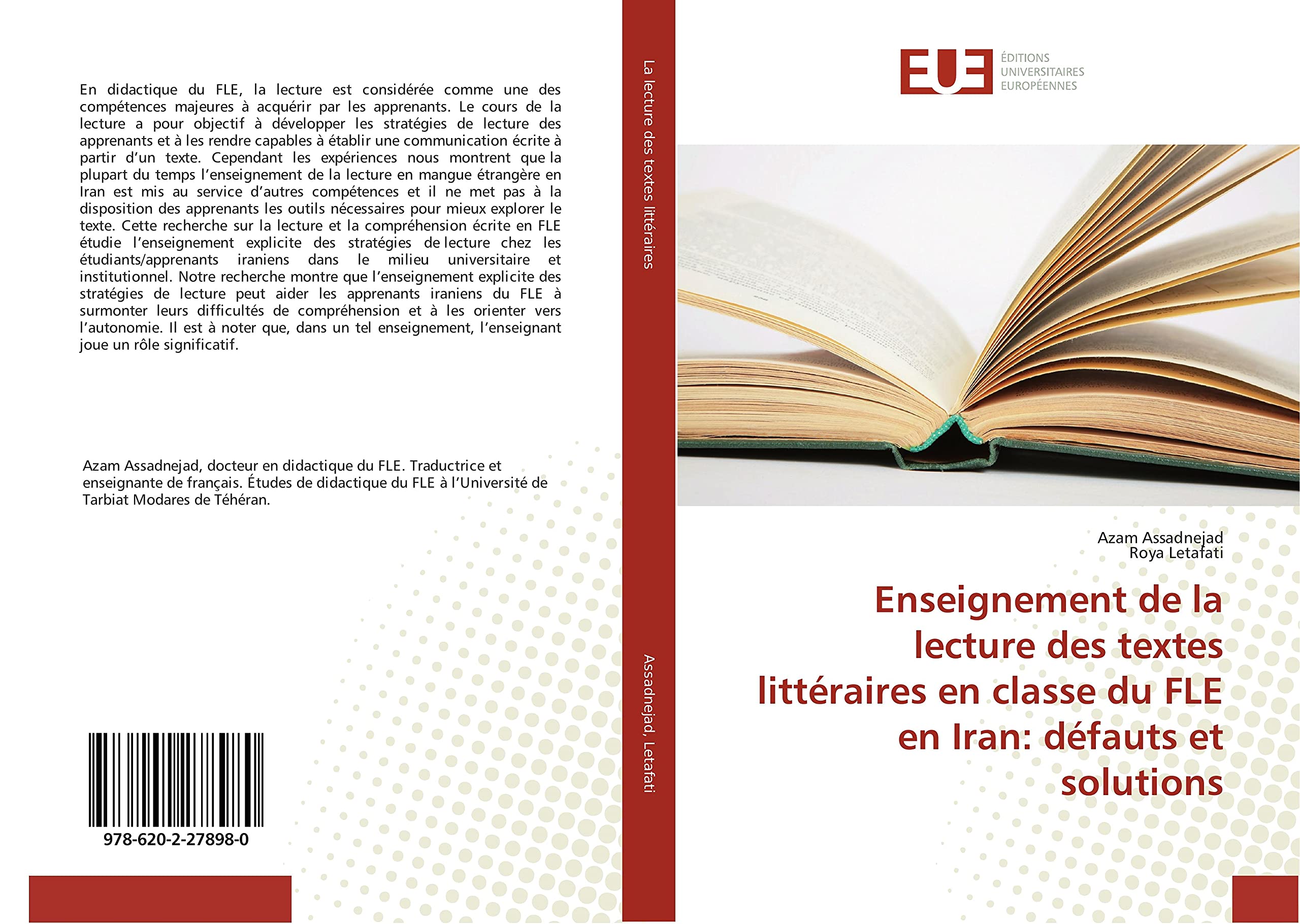 Enseignement de la lecture des textes littéraires en classe du FLE en Iran: défauts et solutions book