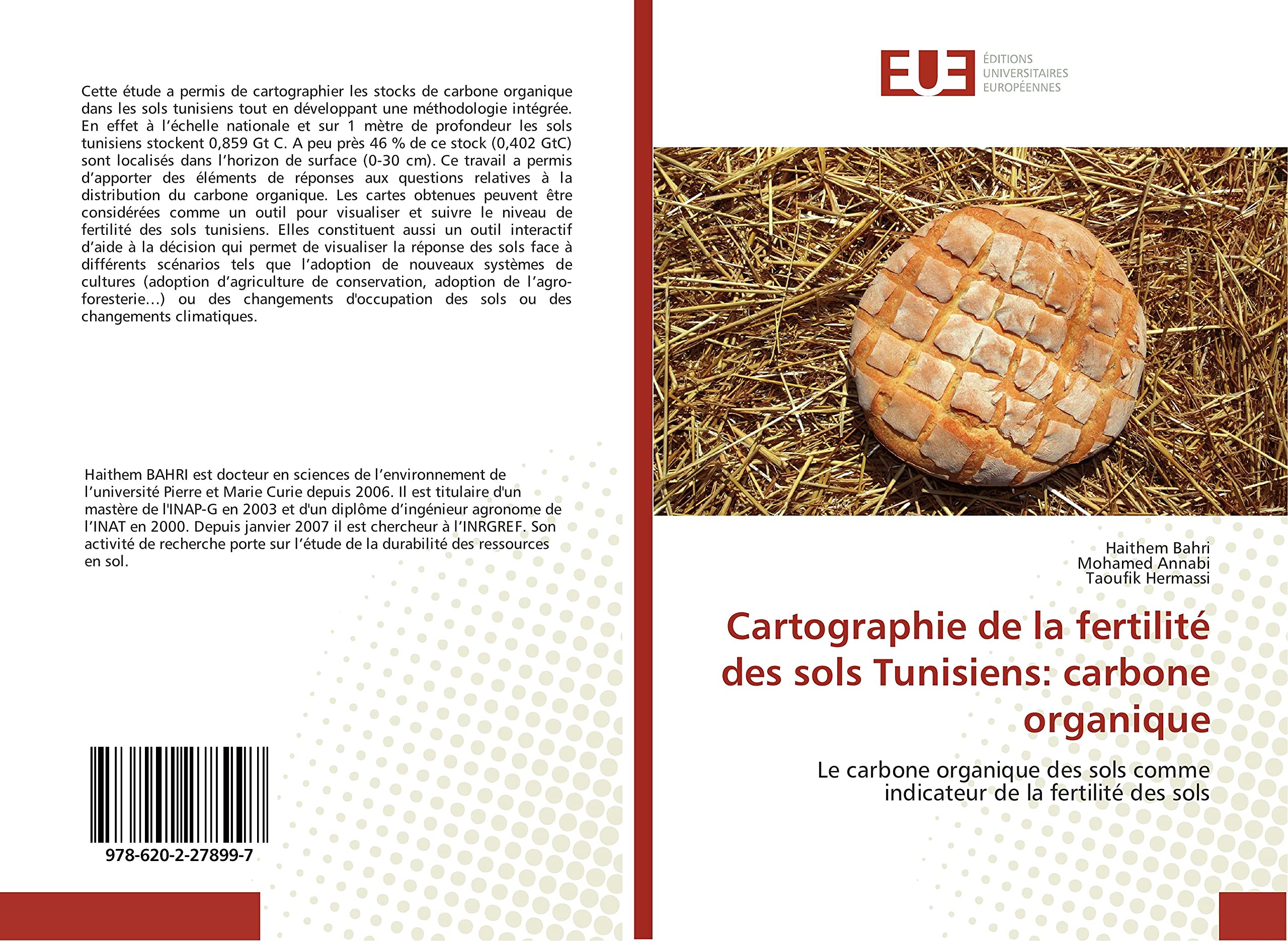 Cartographie de la fertilité des sols Tunisiens: carbone organique: Le carbone organique des sols comme indicateur de la fertilité des sols book
