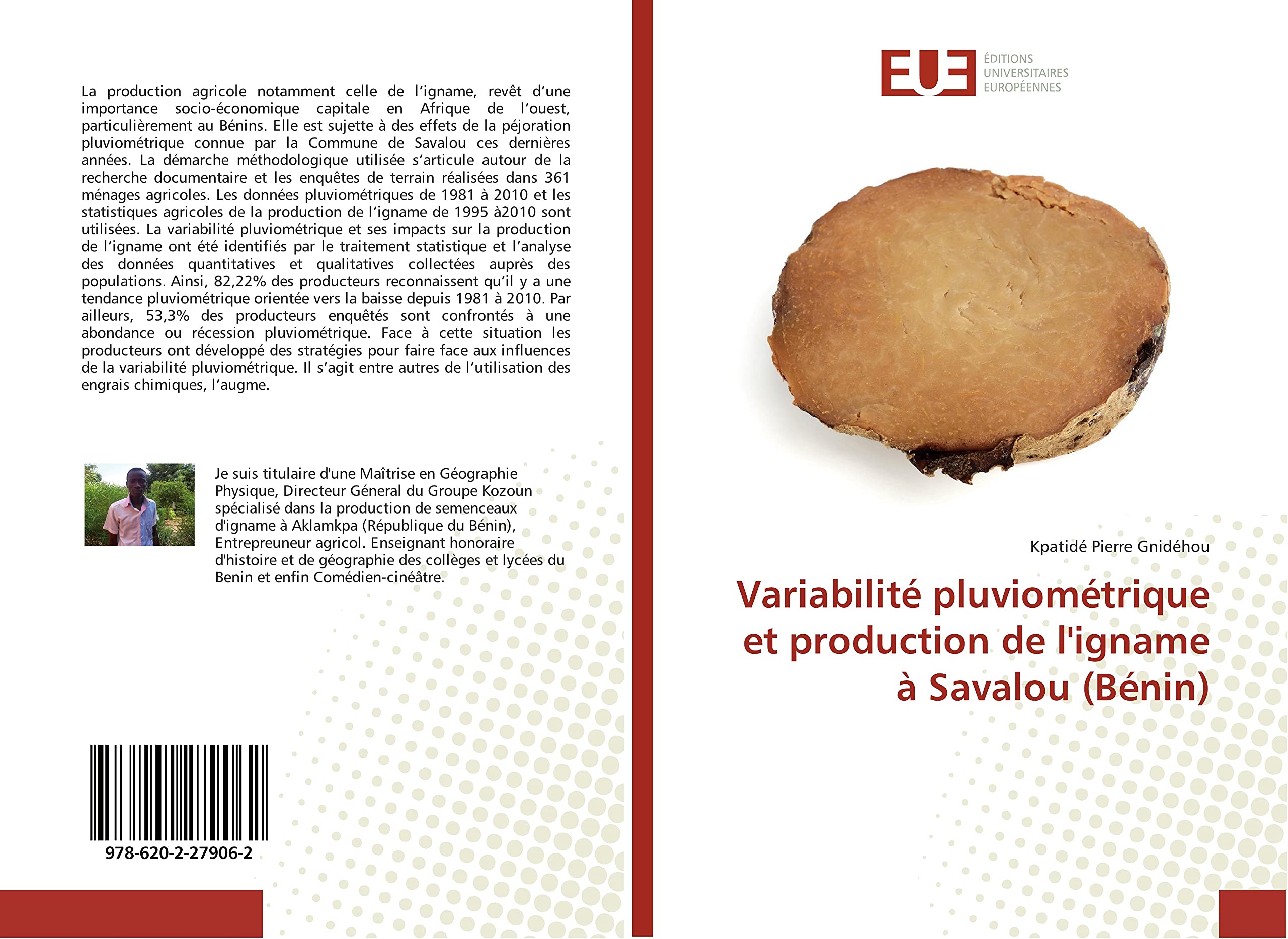 Variabilite pluviometrique et production de l'igname A Savalou (BENIN) book