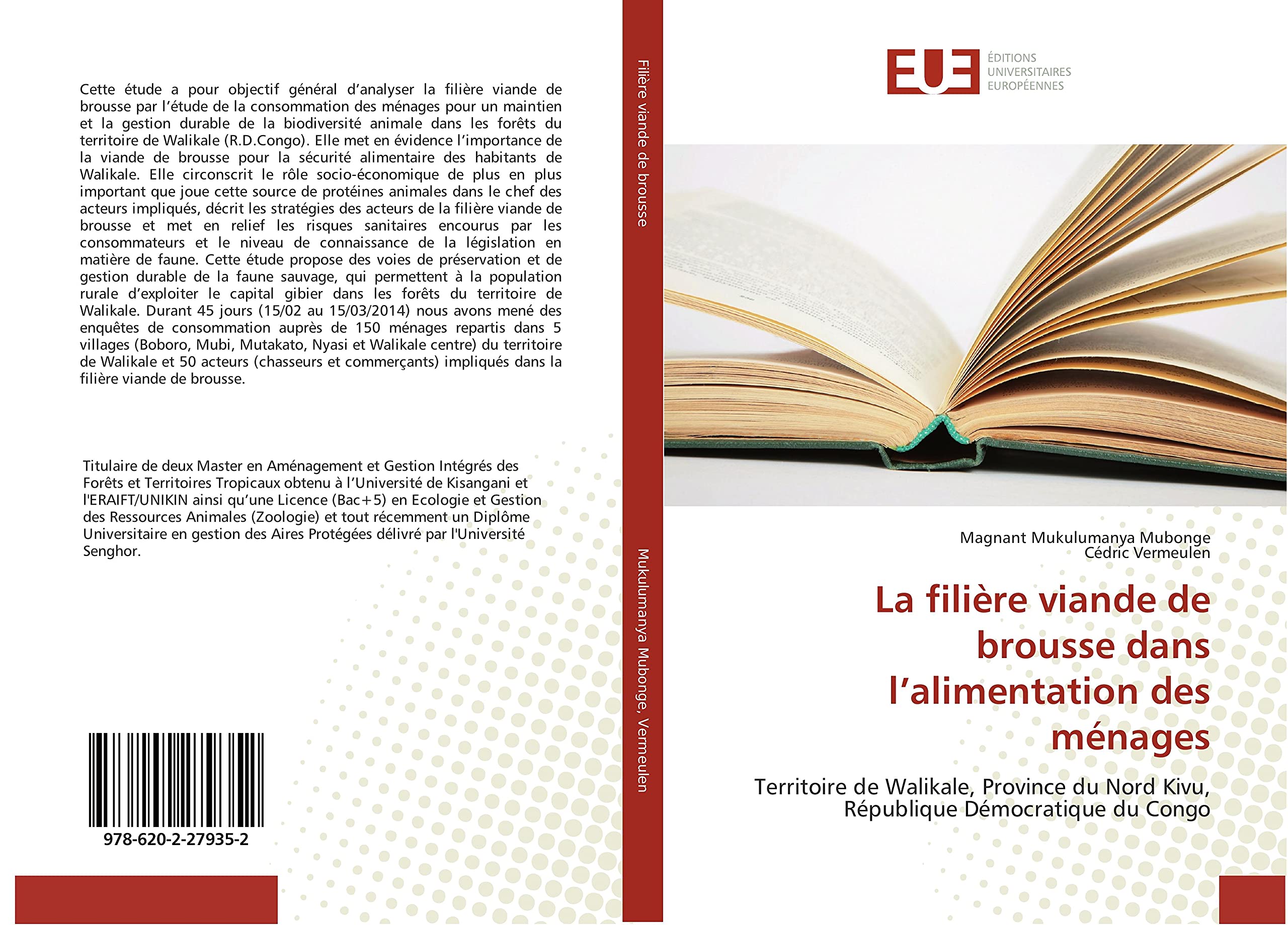 La filière viande de brousse dans l'alimentation des ménages book