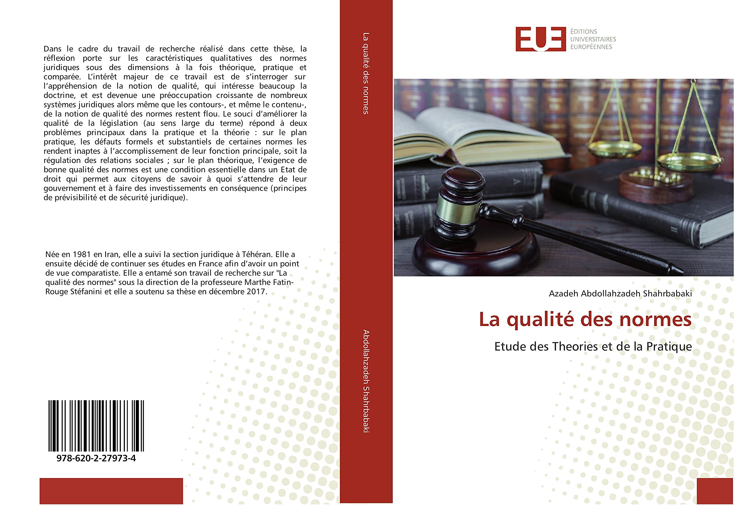 La qualite des normes: Etude des theories et de la Pratique book
