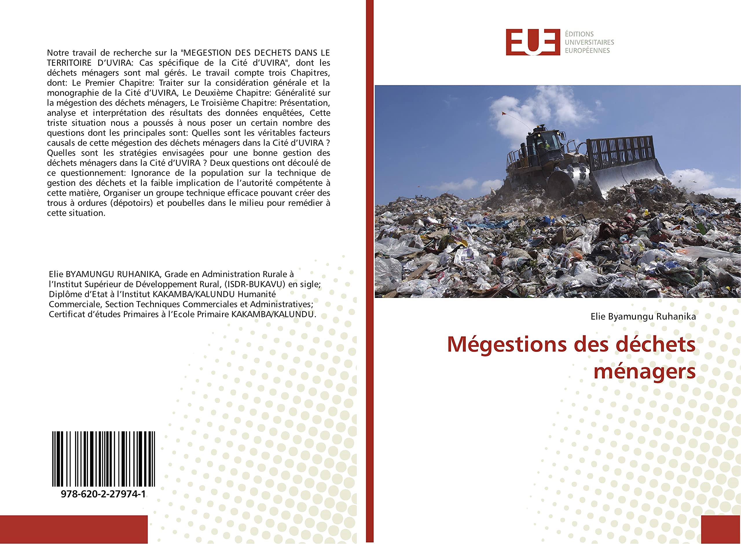 Mégestions des déchets ménagers book