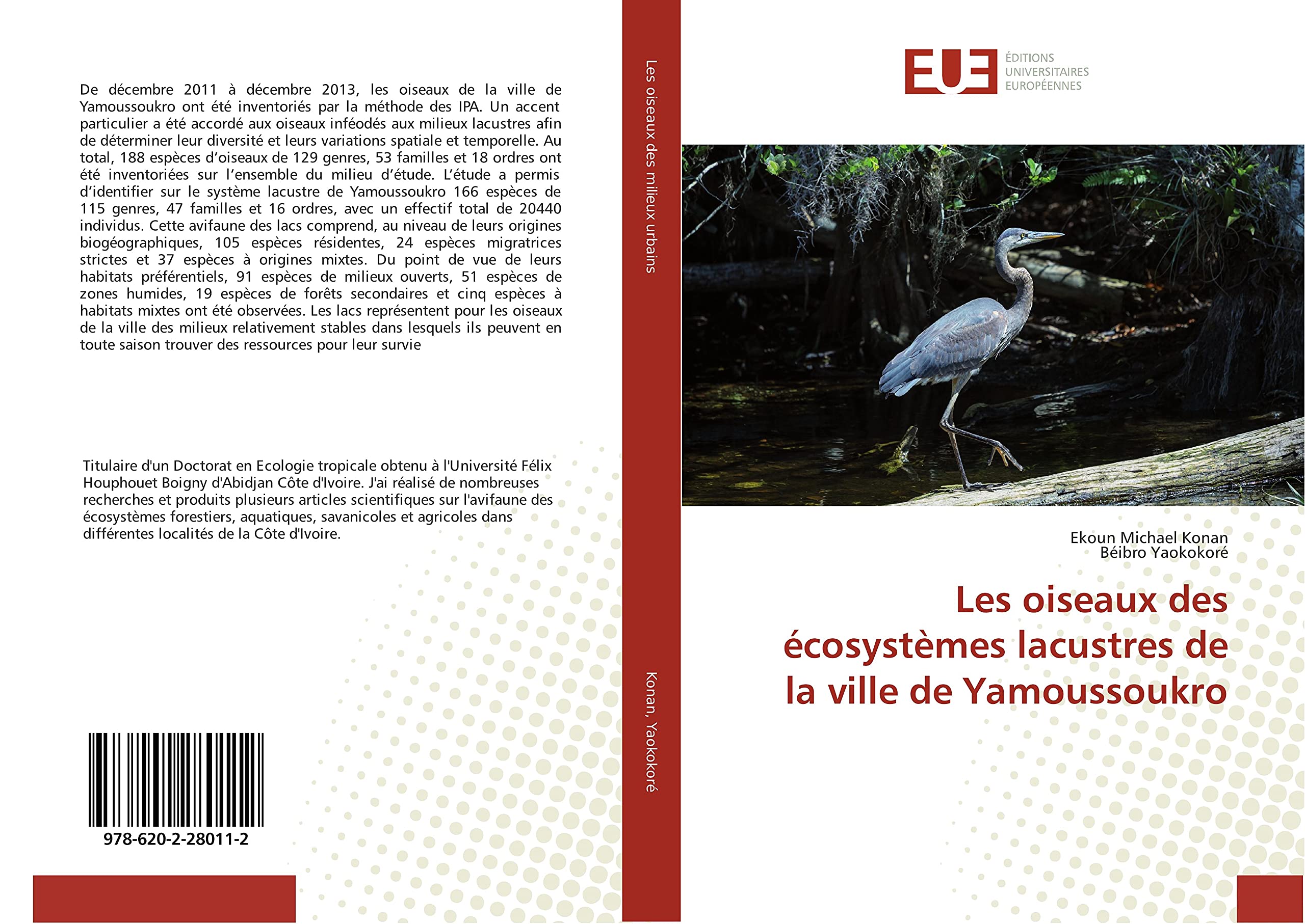 Les oiseaux des écosystèmes lacustres de la ville de Yamoussoukro book