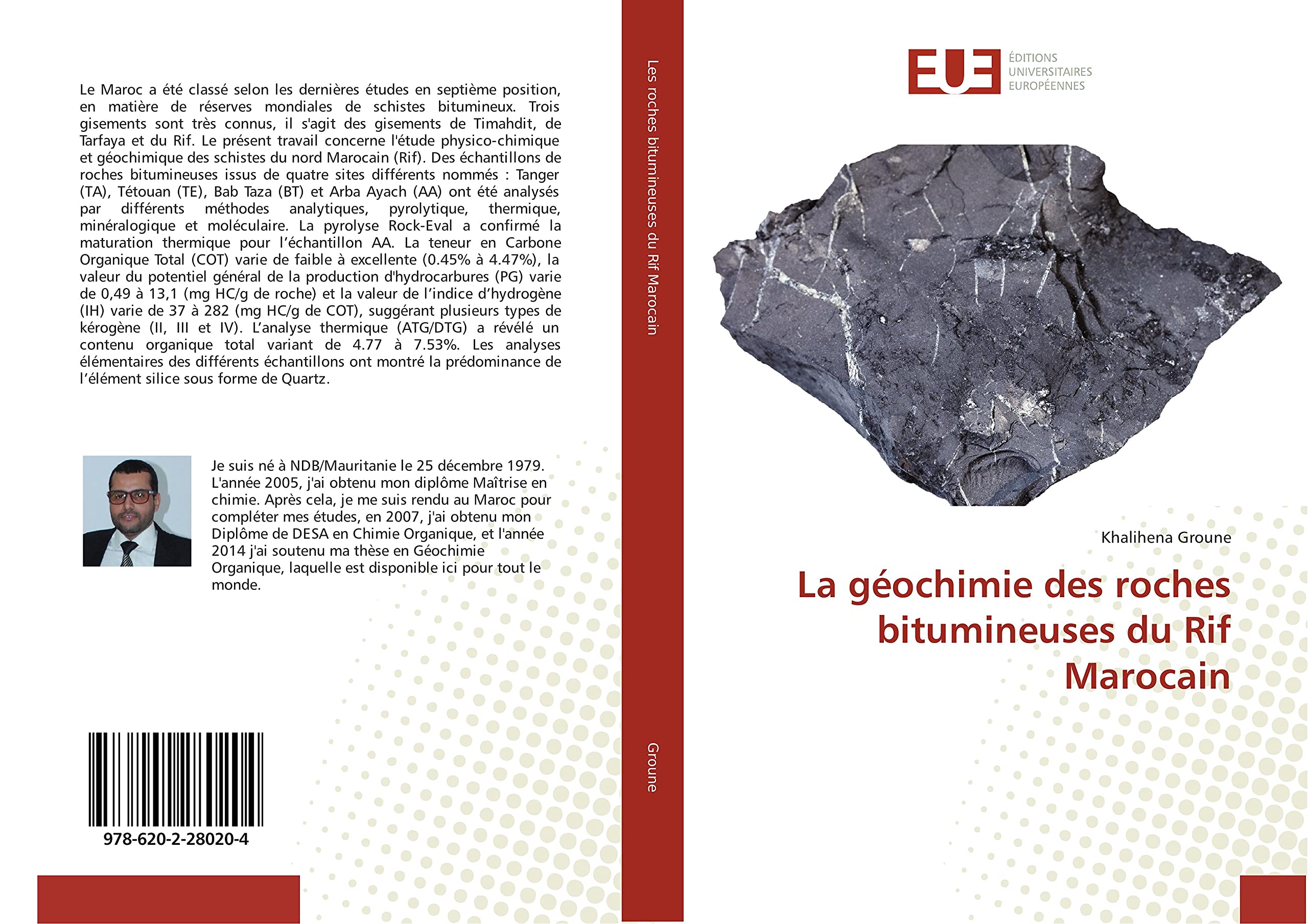 La geochimie des roches bitumineuses du Rif Marocain book