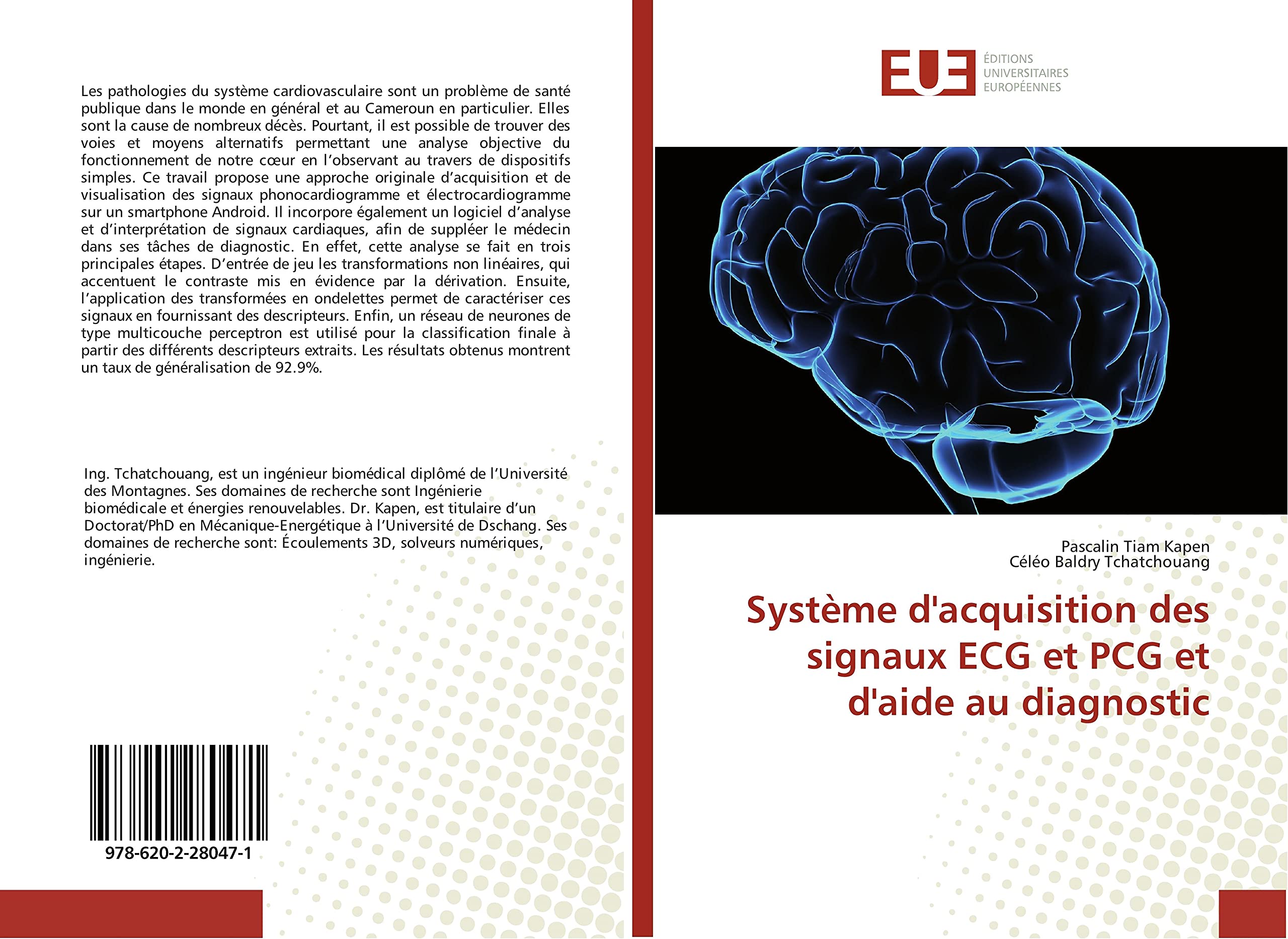 systeme d'acquisition des signaux eCG et PCG et d'aide au diagnostic book