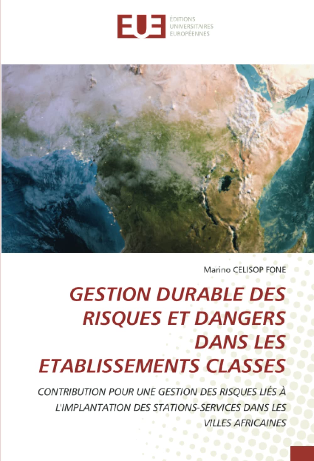 GESTION DURABLE DES RISQUES ET DANGERS DANS LES ETABLISSEMENTS CLASSES: CONTRIBUTION POUR UNE GESTION DES RISQUES LIÉS À L'IMPLANTATION DES STATIONS-SERVICES DANS LES VILLES AFRICAINES book