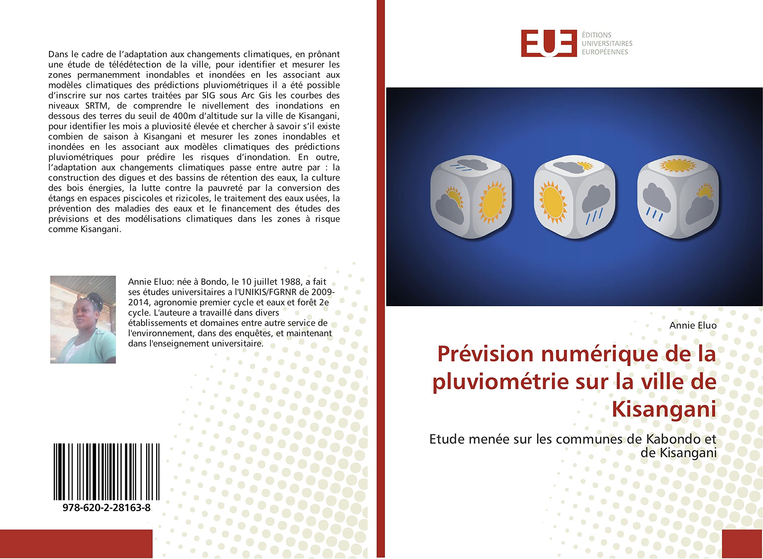 Prévision numérique de la pluviométrie sur la ville de Kisangani book