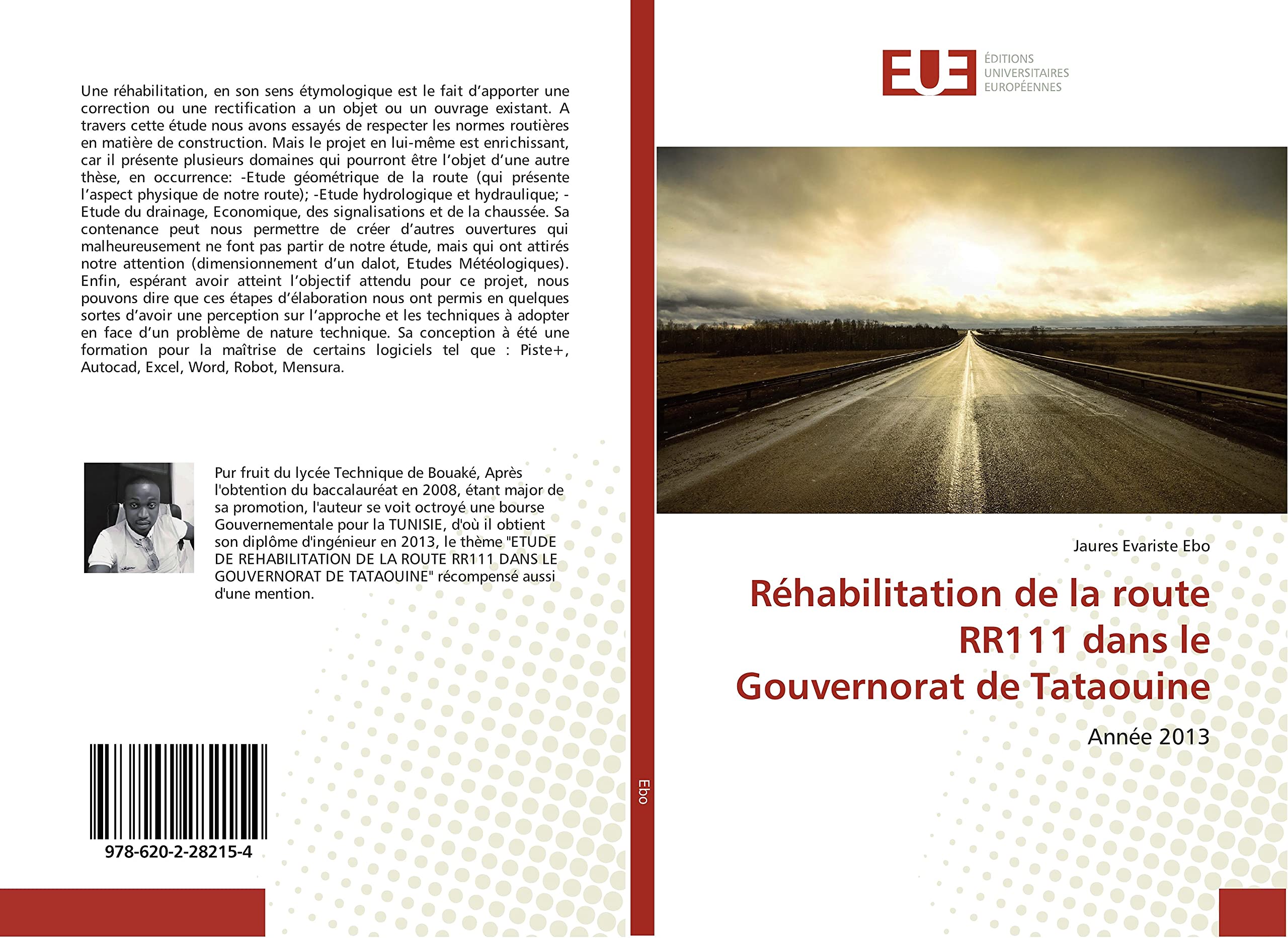 Rehabilitation de la route RR111 dans le Gouvernorat de Tataouine: Annee 2013 book