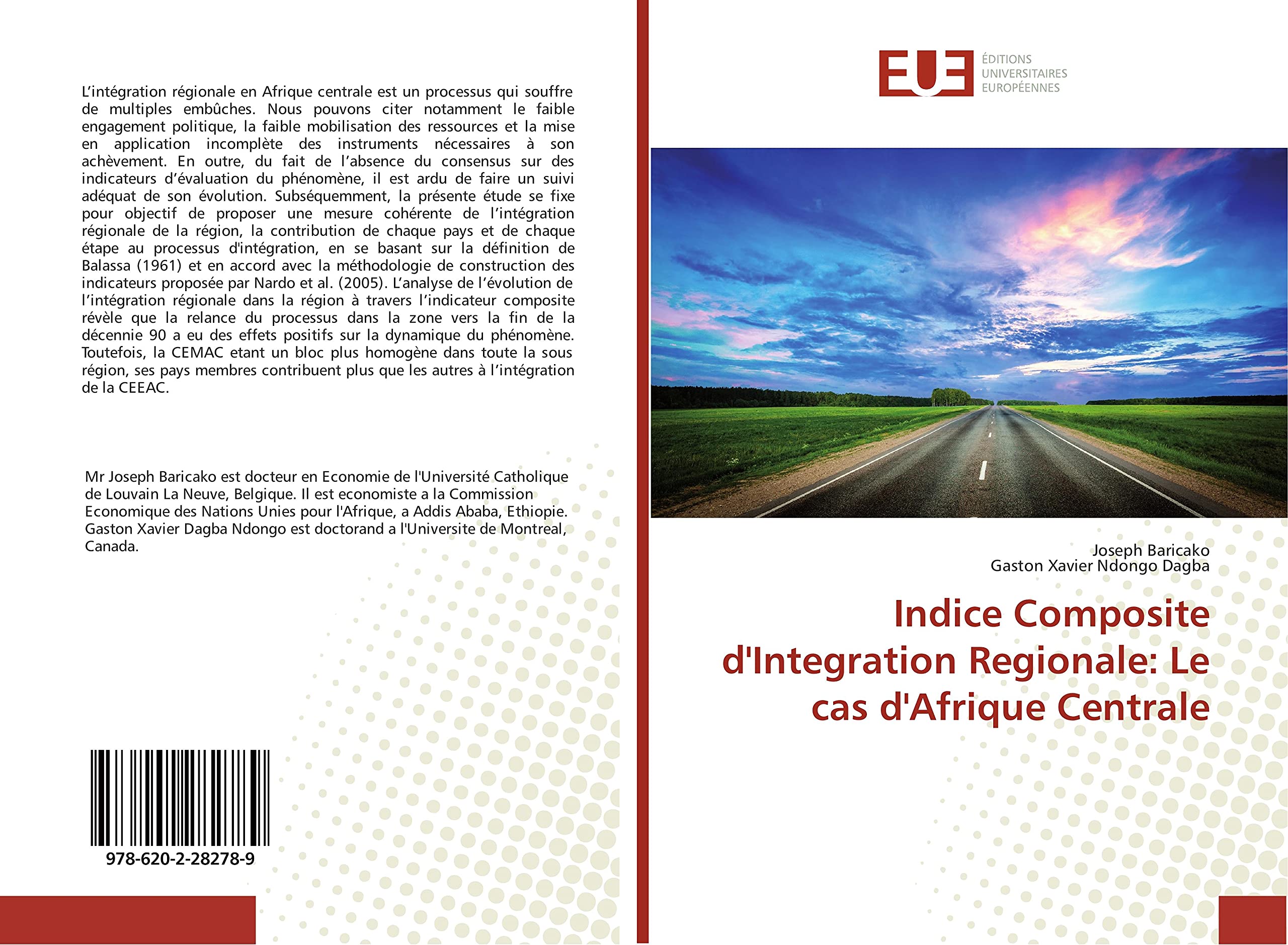 Indice Composite d'Integration Regionale: Le cas d'Afrique Centrale book