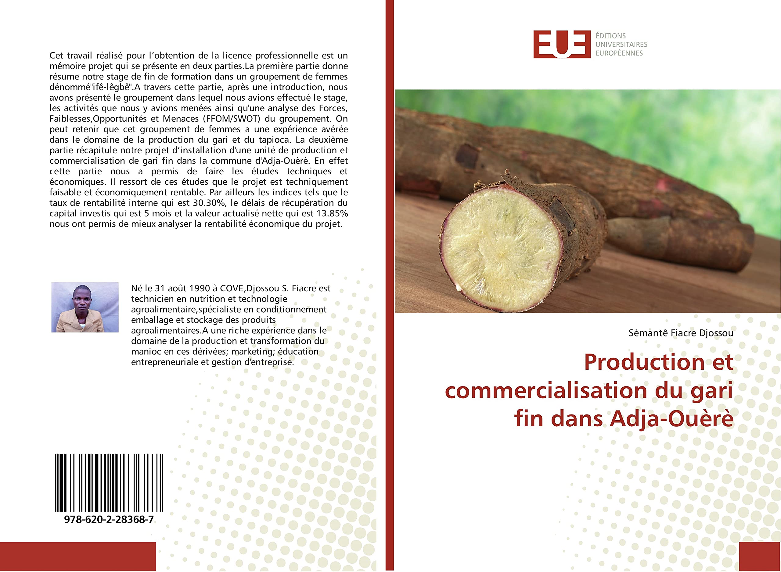 Production et commercialisation du gari fin dans Adja-Ouèrè book
