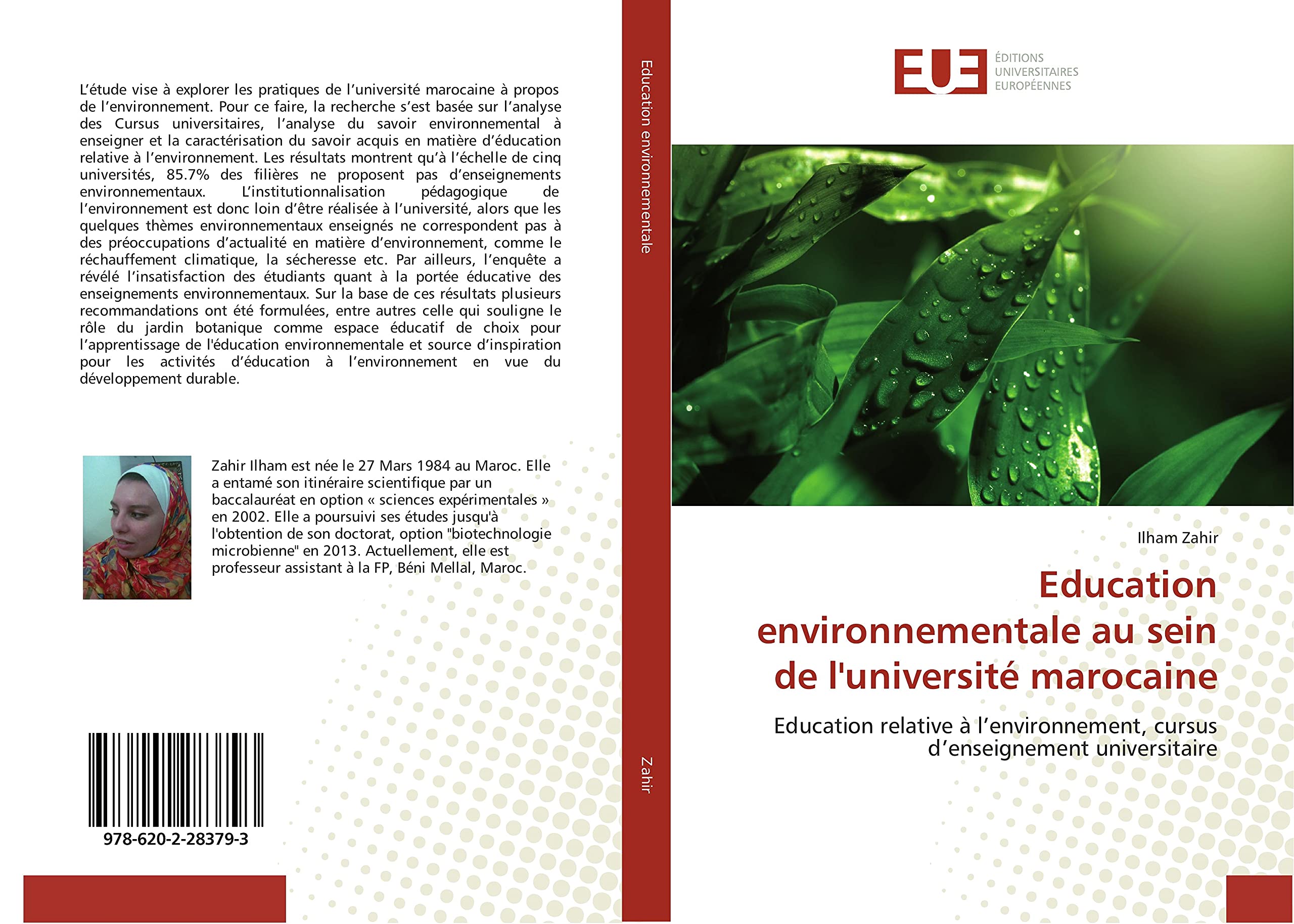 Education environnementale au sein de l'université marocaine book