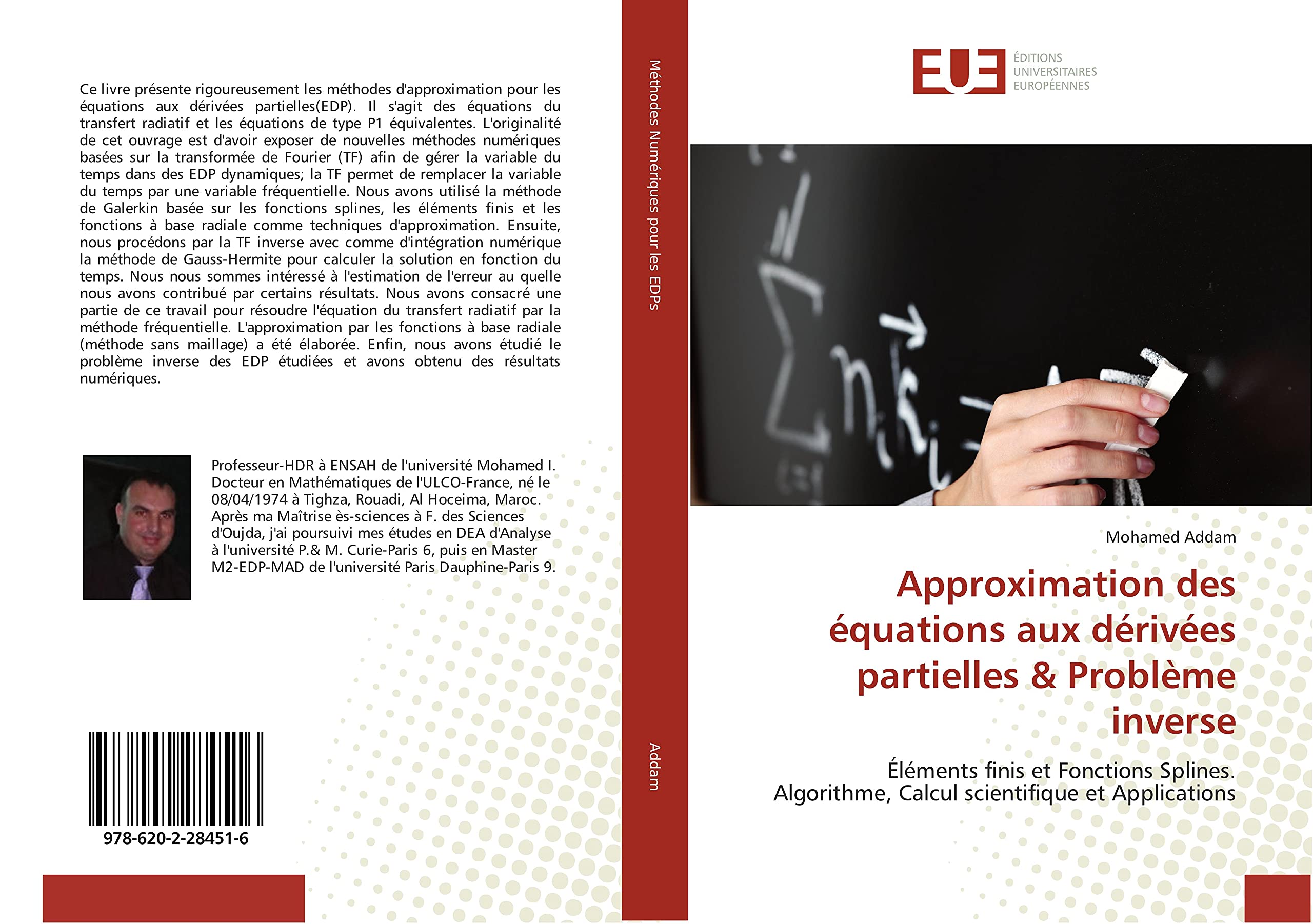 Approximation des équations aux dérivées partielles & Problème inverse book
