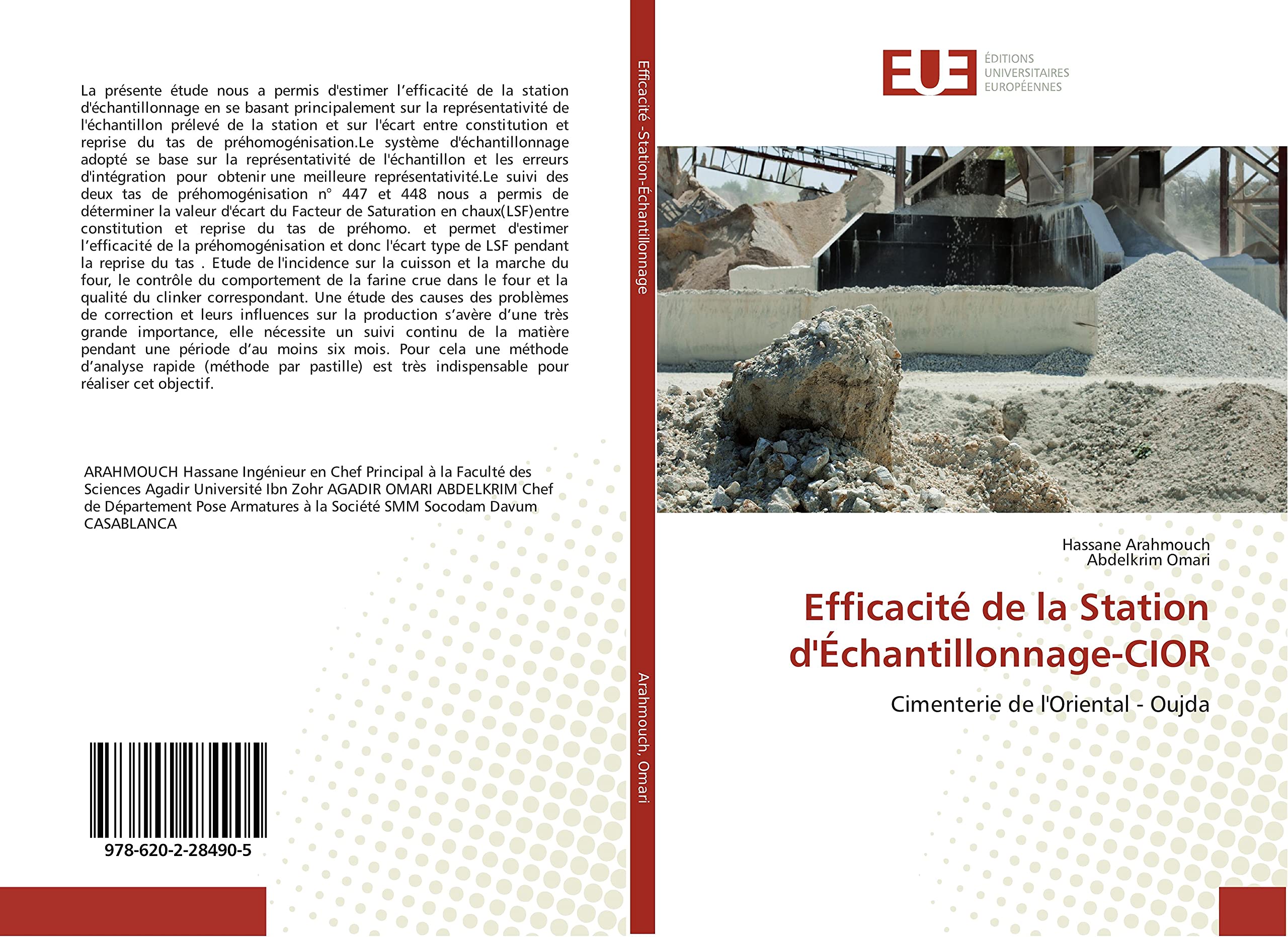 Efficacite de la Station d'echantillonnage-CIOR: Cimenterie de l'Oriental - Oujda book