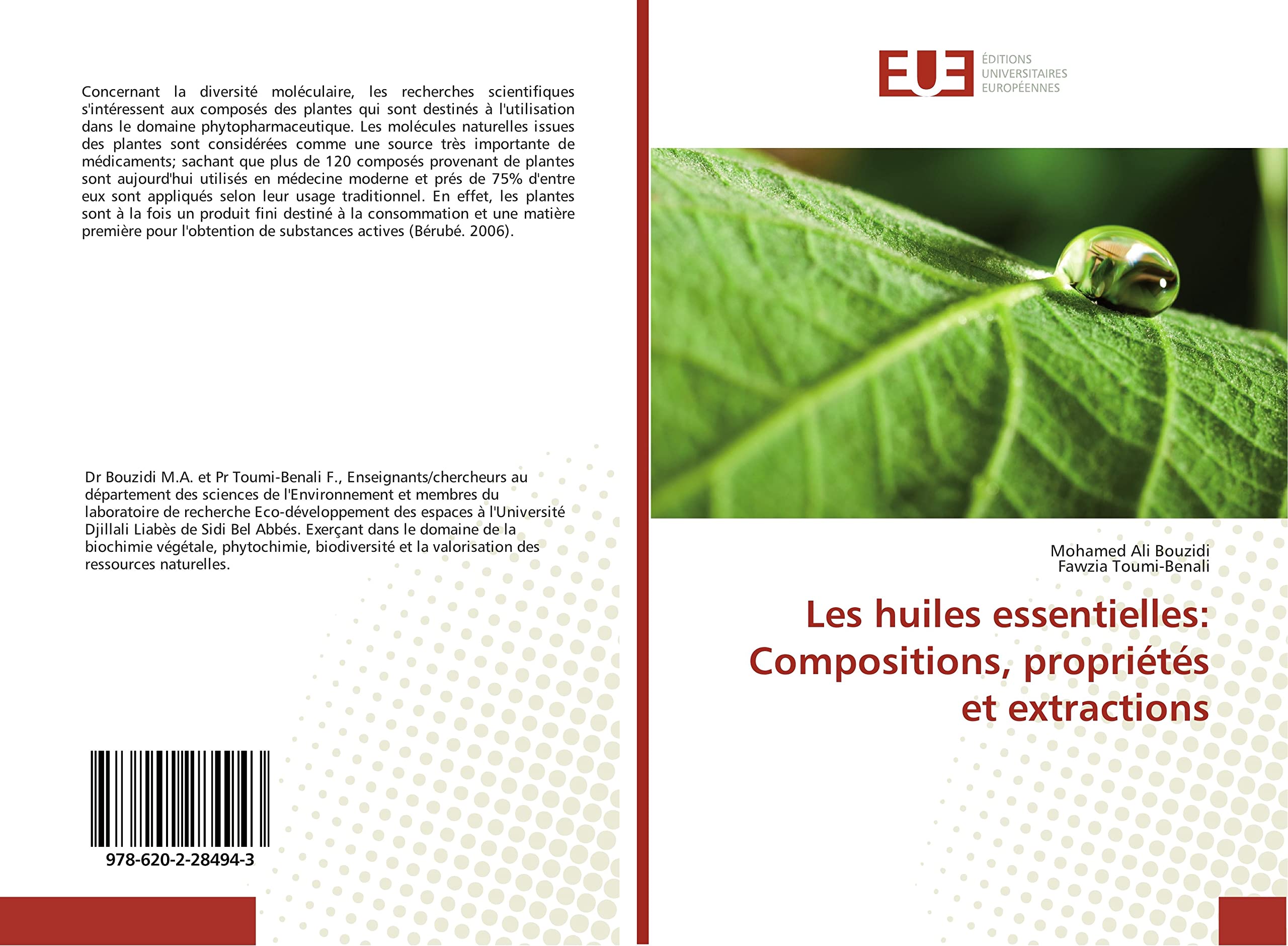 Les huiles essentielles: Compositions, propriétés et extractions book