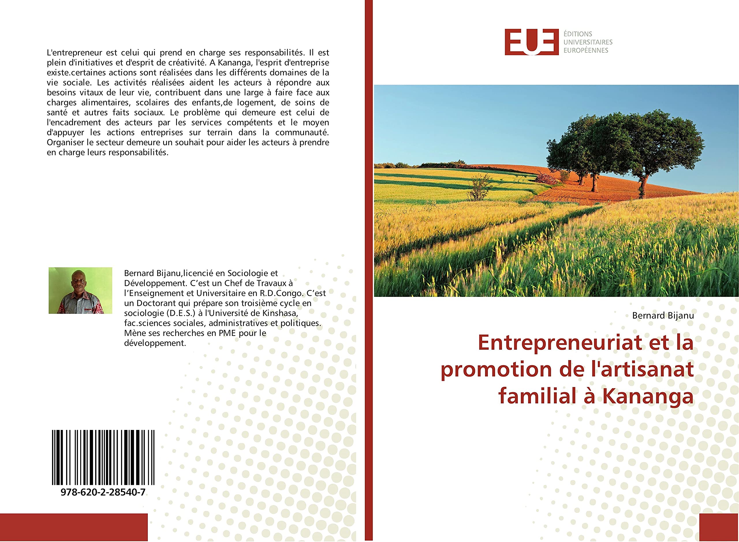 Entrepreneuriat et la promotion de l'artisanat familial à Kananga book