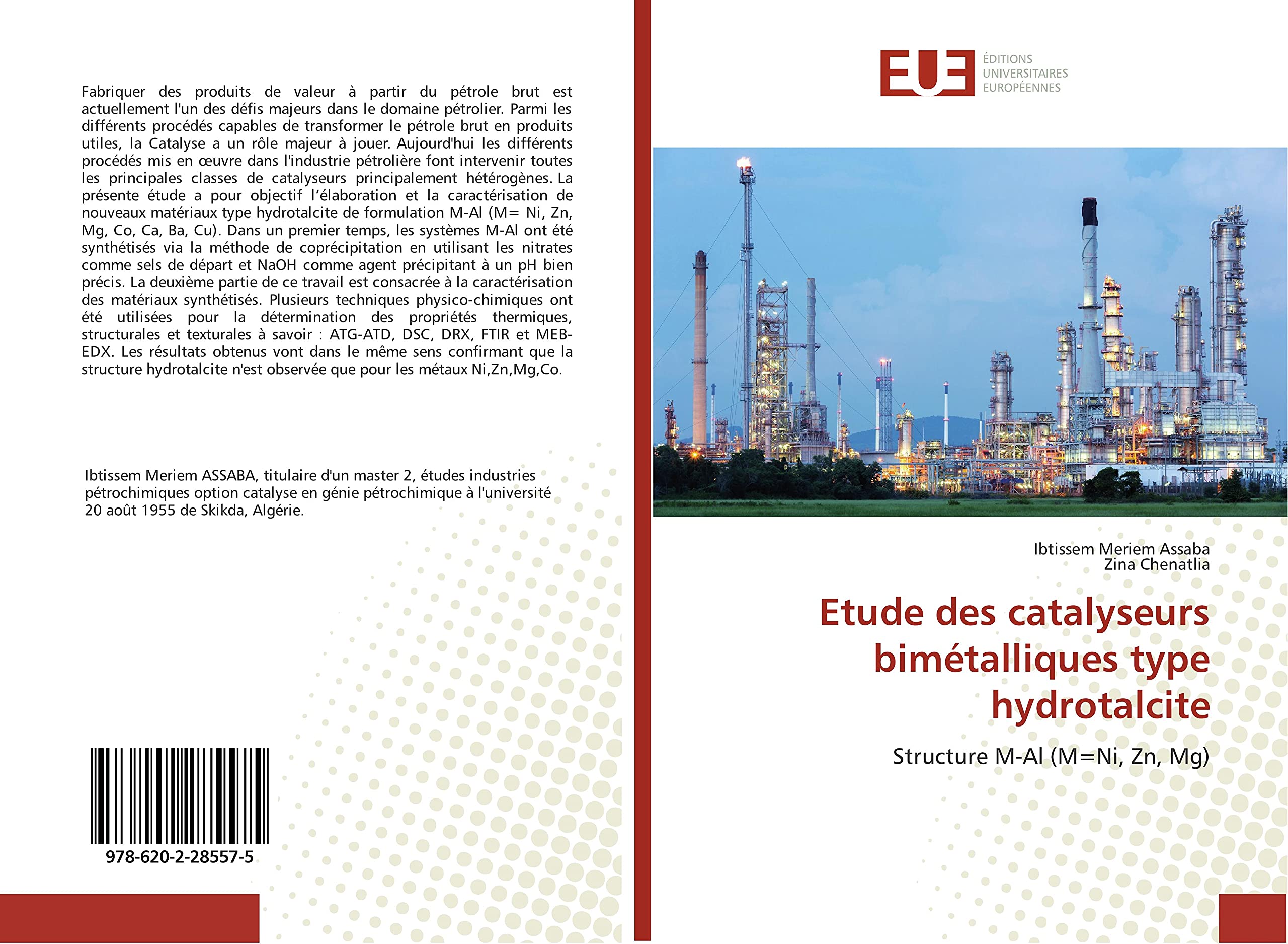 Etude des catalyseurs bimétalliques type hydrotalcite book