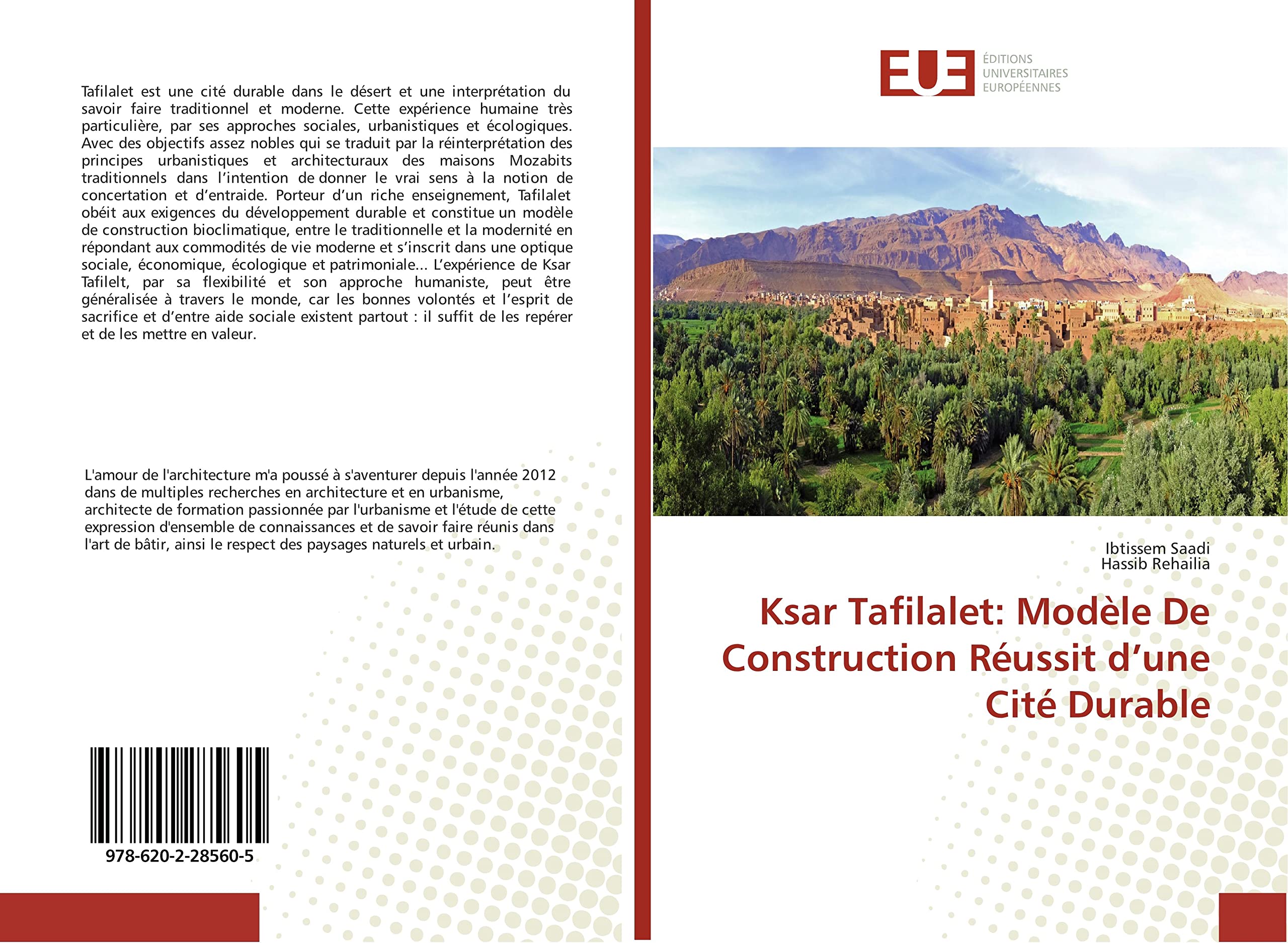 Ksar Tafilalet: Modèle De Construction Réussit d'une Cité Durable book