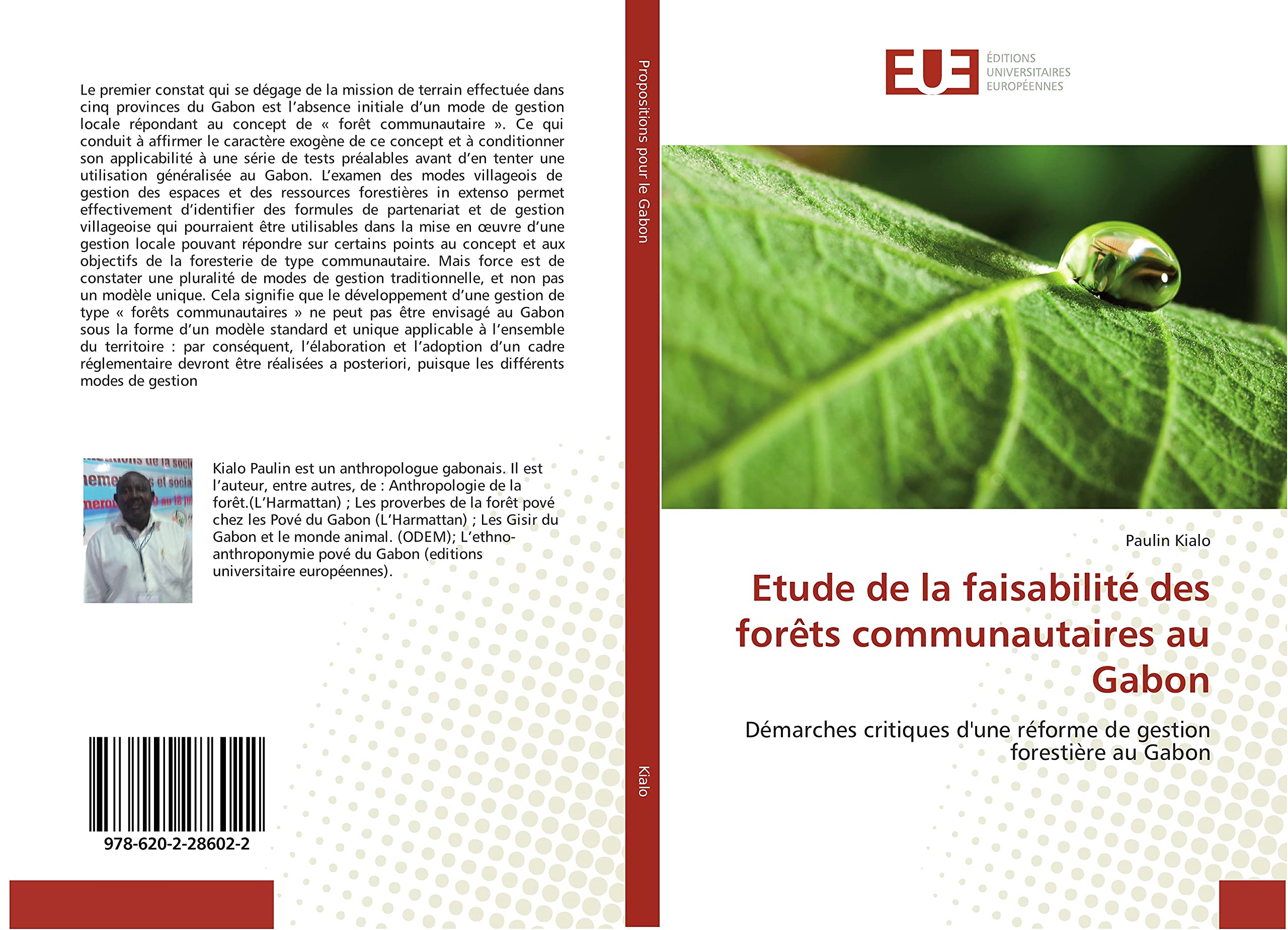 Etude de la faisabilité des forêts communautaires au Gabon: Démarches critiques d'une réforme de gestion forestière au Gabon book