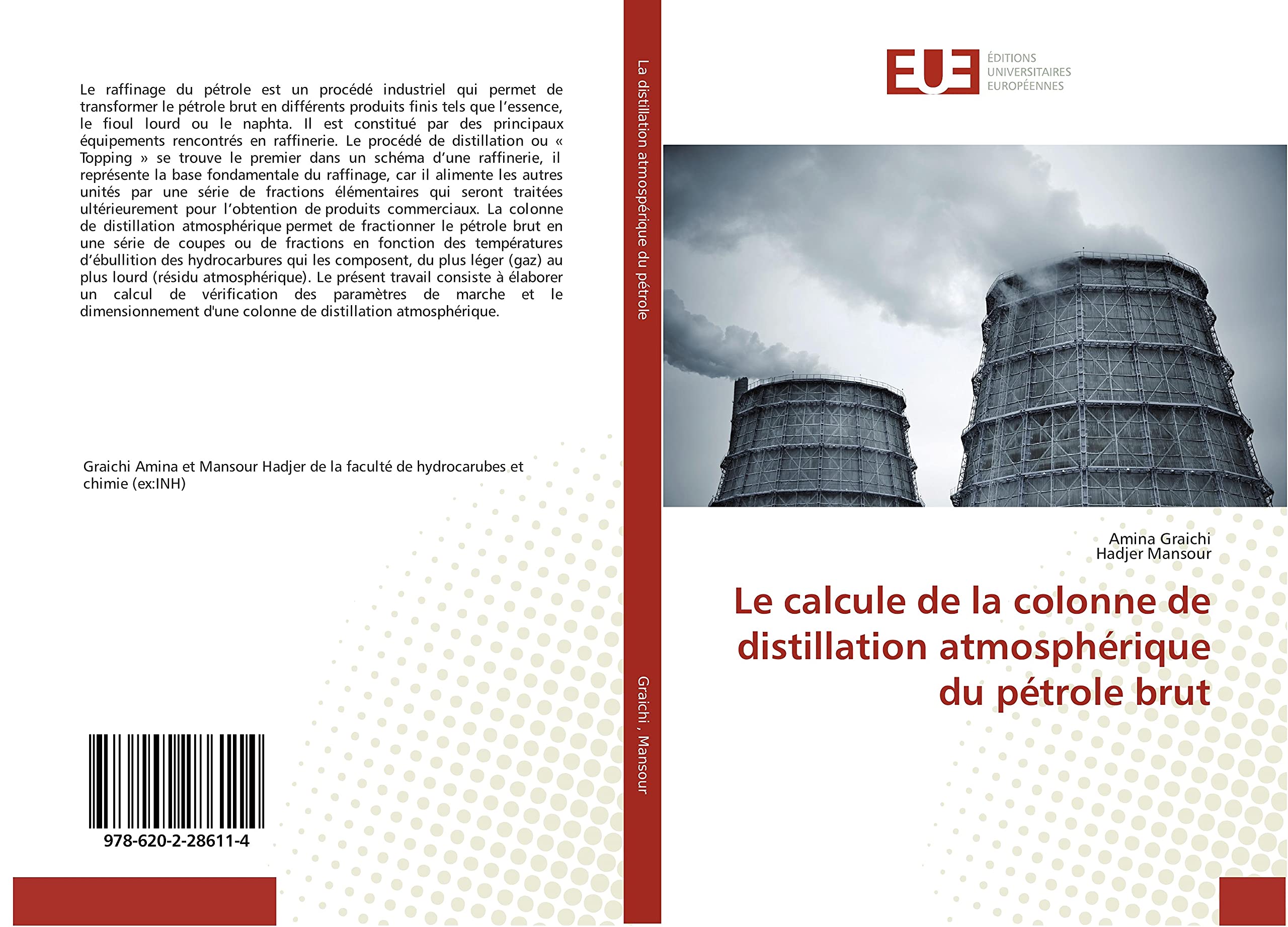 Le calcule de la colonne de distillation atmospherique du petrole brut book