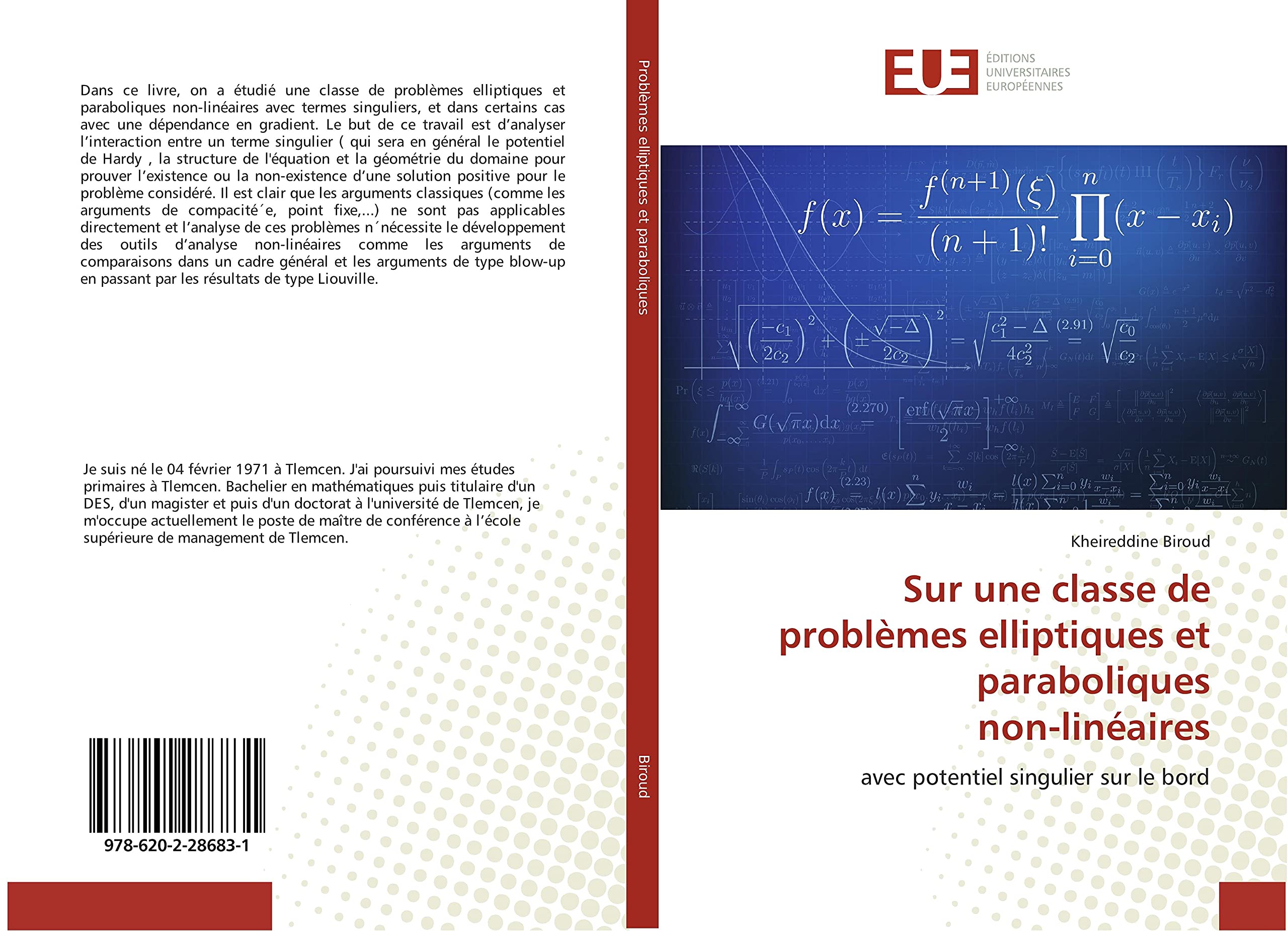 Sur une classe de problemes elliptiques et paraboliques non-lineaires: Avec potentiel singulier sur le bord book
