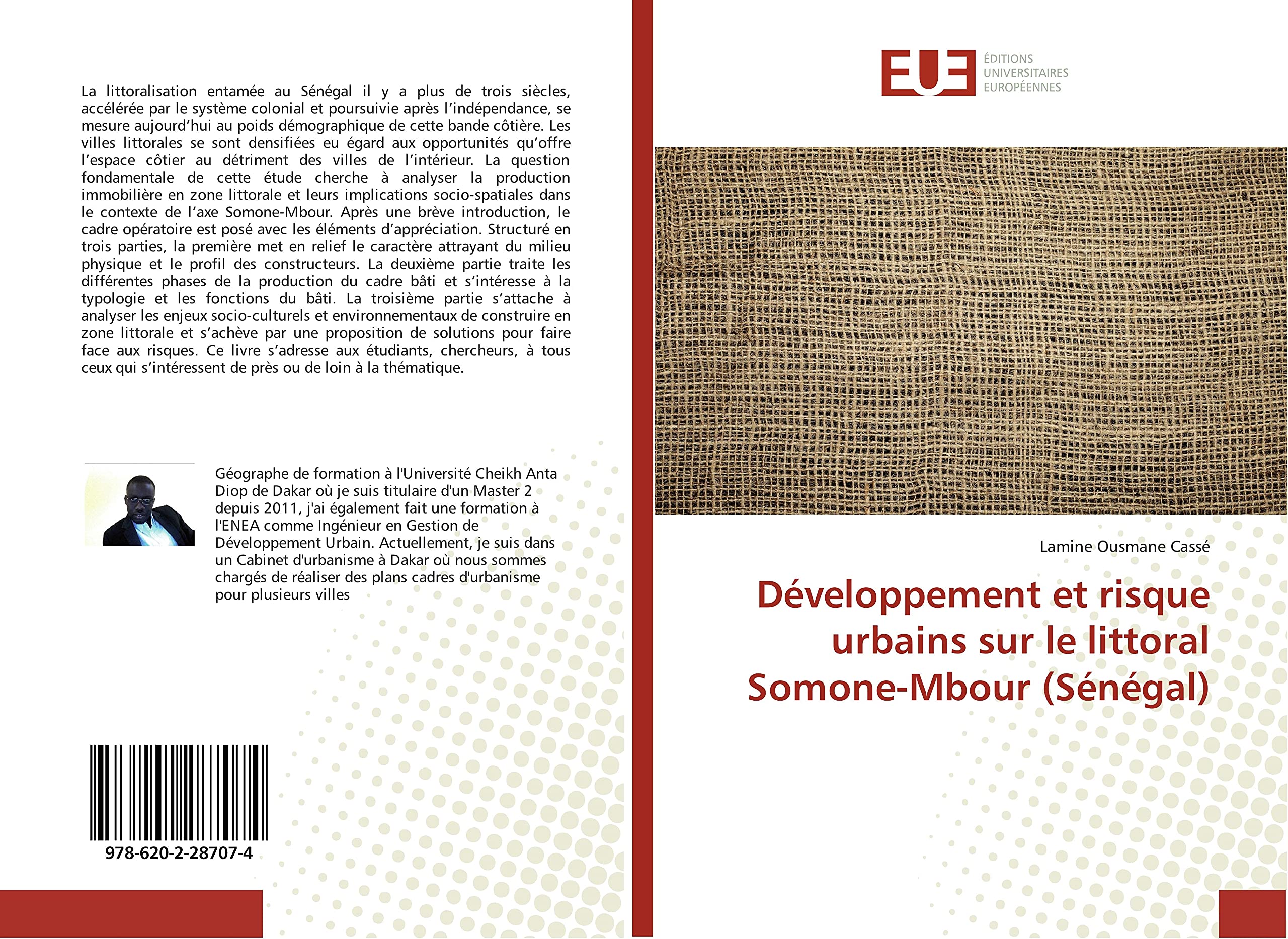 Developpement et risque urbains sur le littoral Somone-Mbour (Senegal) book