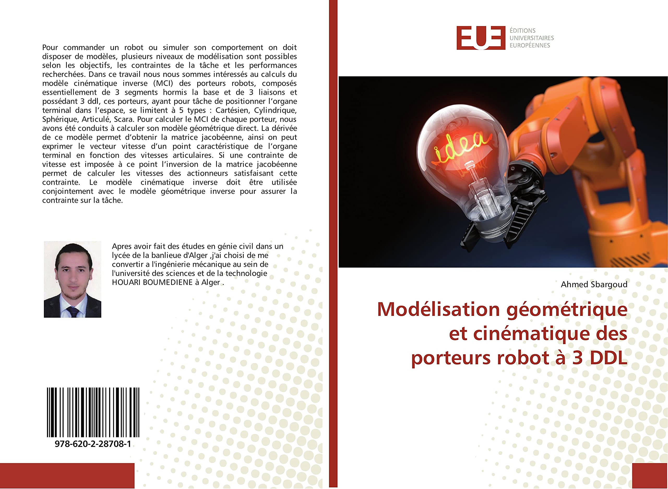 Modelisation geometrique et cinematique des porteurs robot A 3 DDL book