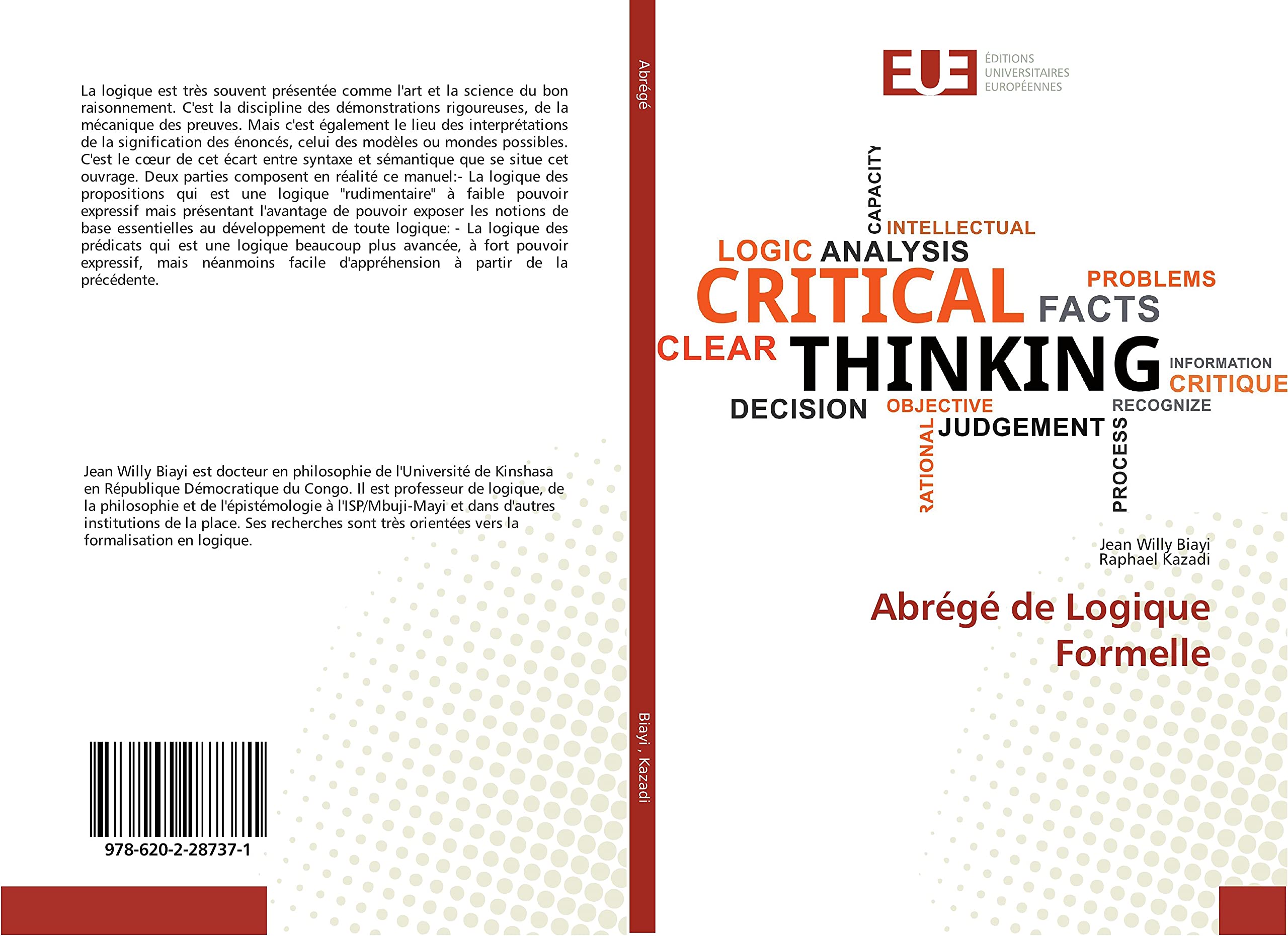 Abrégé de Logique Formelle book
