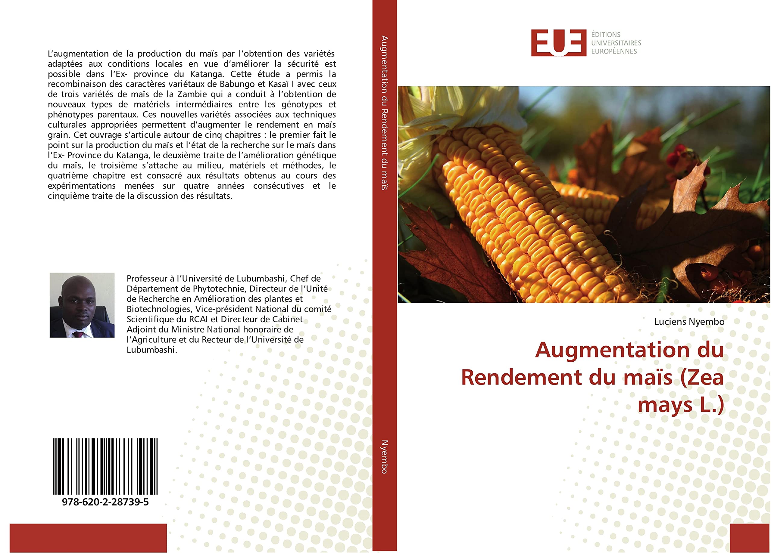 Augmentation du Rendement du maïs (Zea mays L.) book