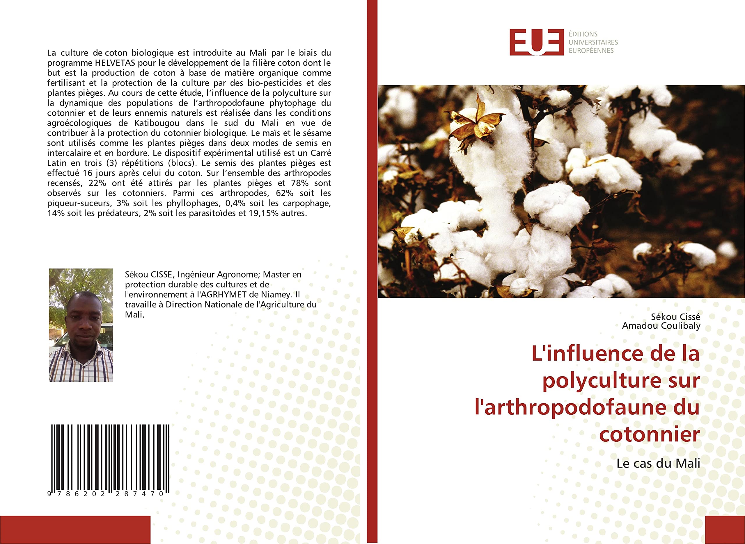 L'influence de la polyculture sur l'arthropodofaune du cotonnier: Le cas du Mali book