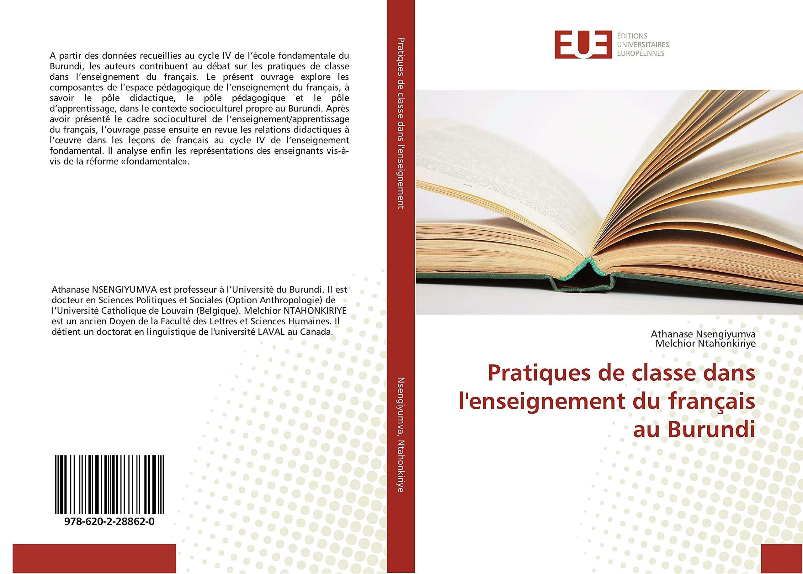 Pratiques de classe dans l'enseignement du français au Burundi book