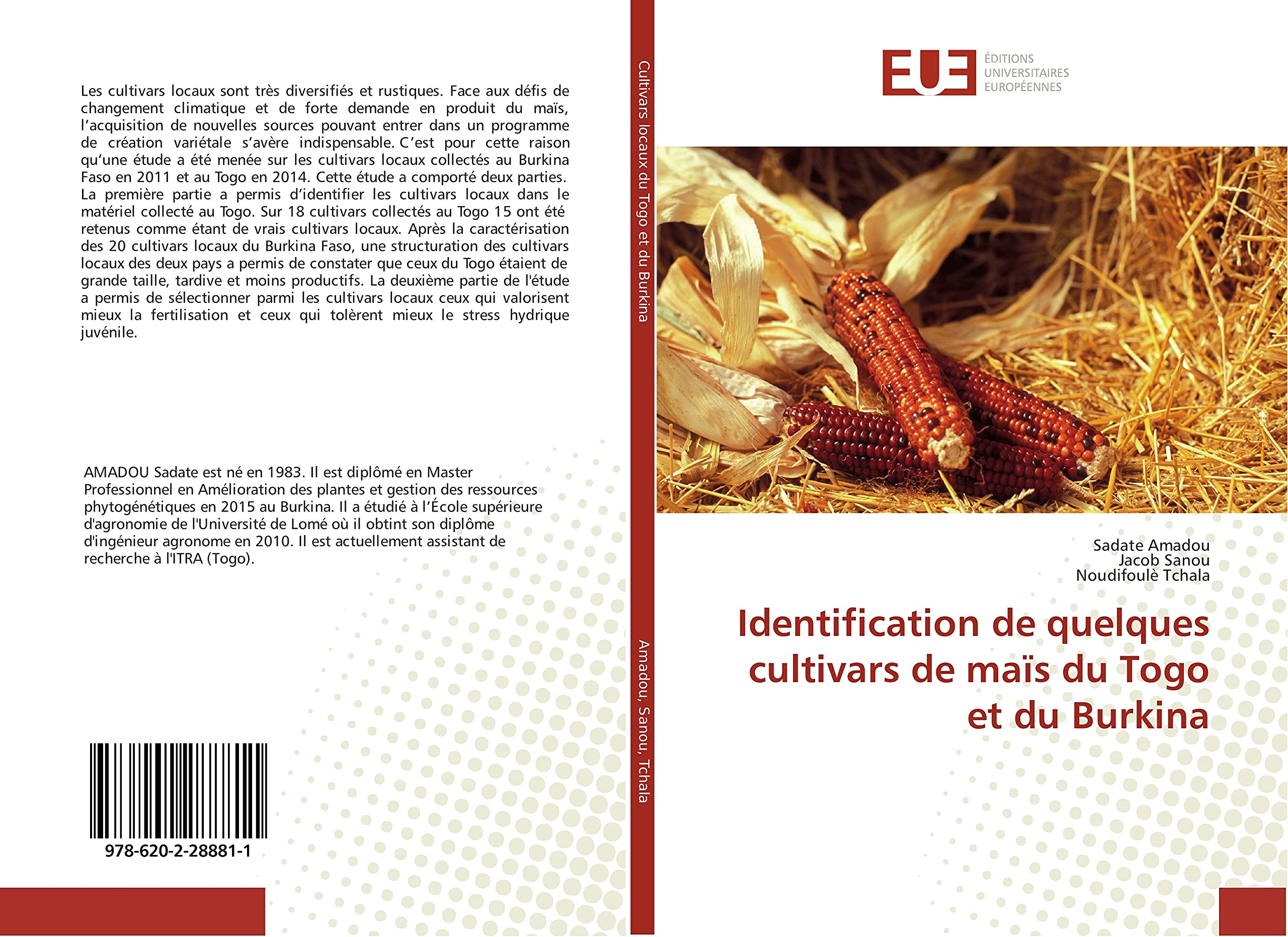 Identification de quelques cultivars de maïs du Togo et du Burkina book