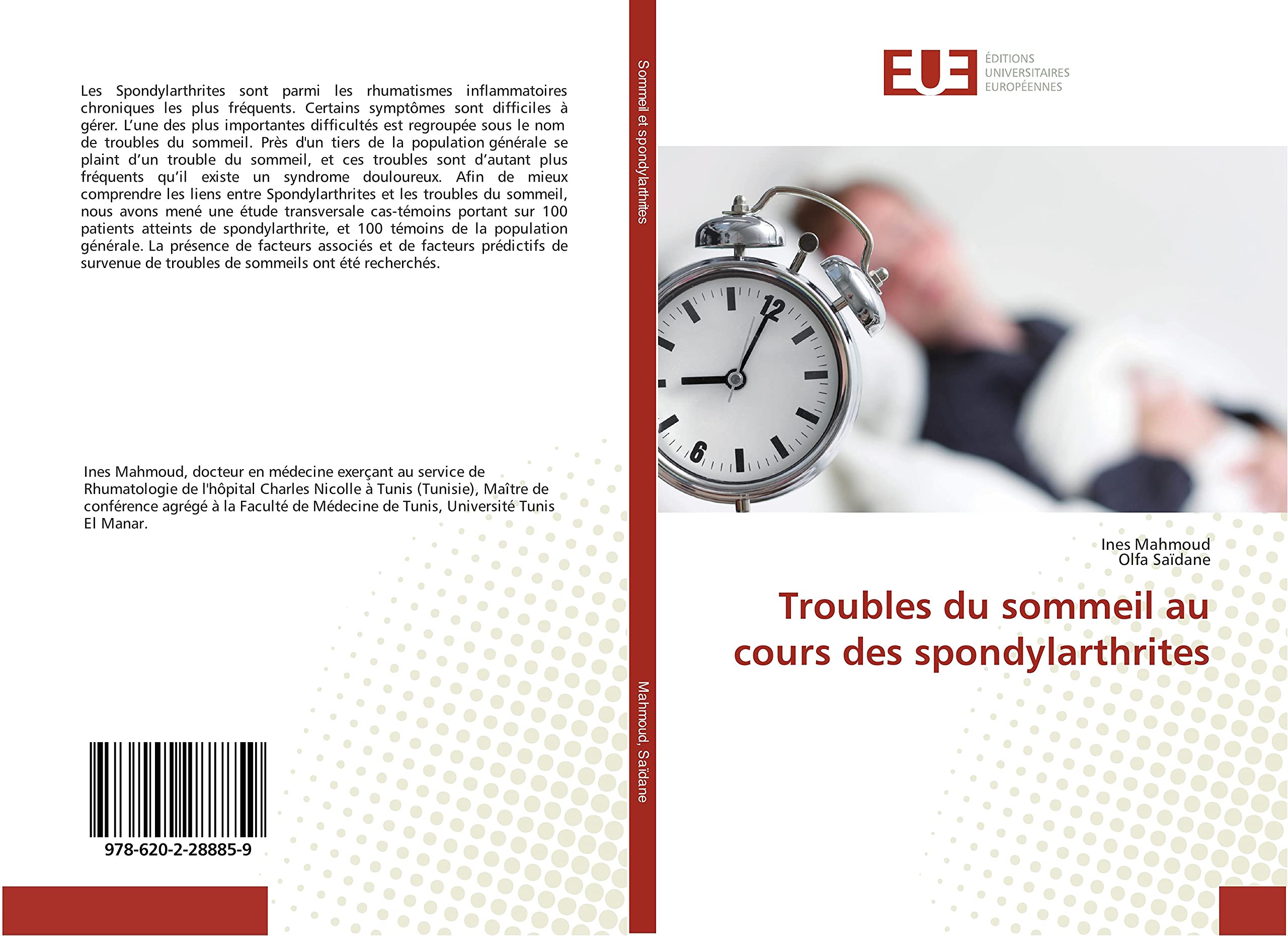 Troubles du sommeil au cours des spondylarthrites book