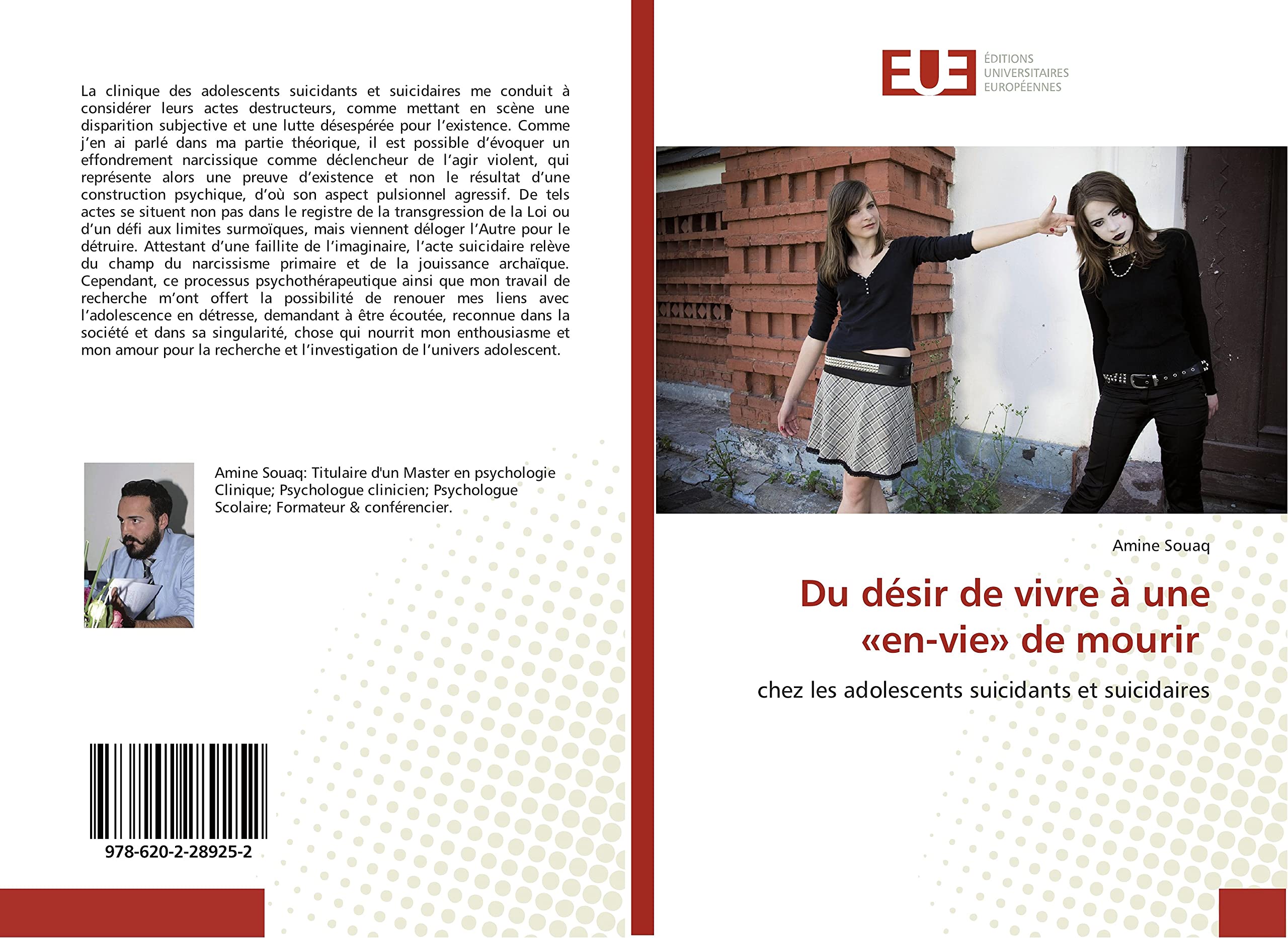 Du désir de vivre à une «en-vie» de mourir book