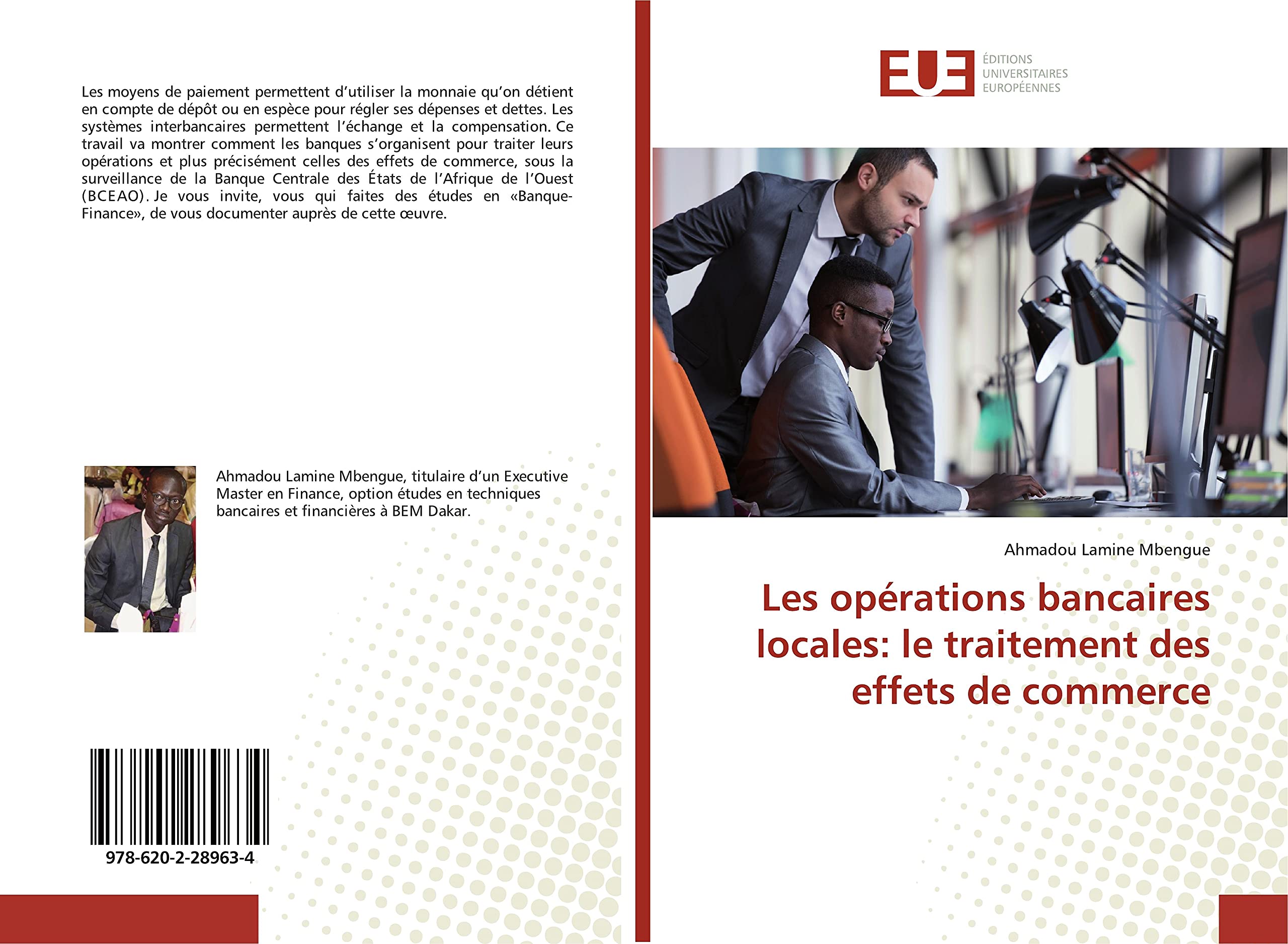 Les opérations bancaires locales: le traitement des effets de commerce book