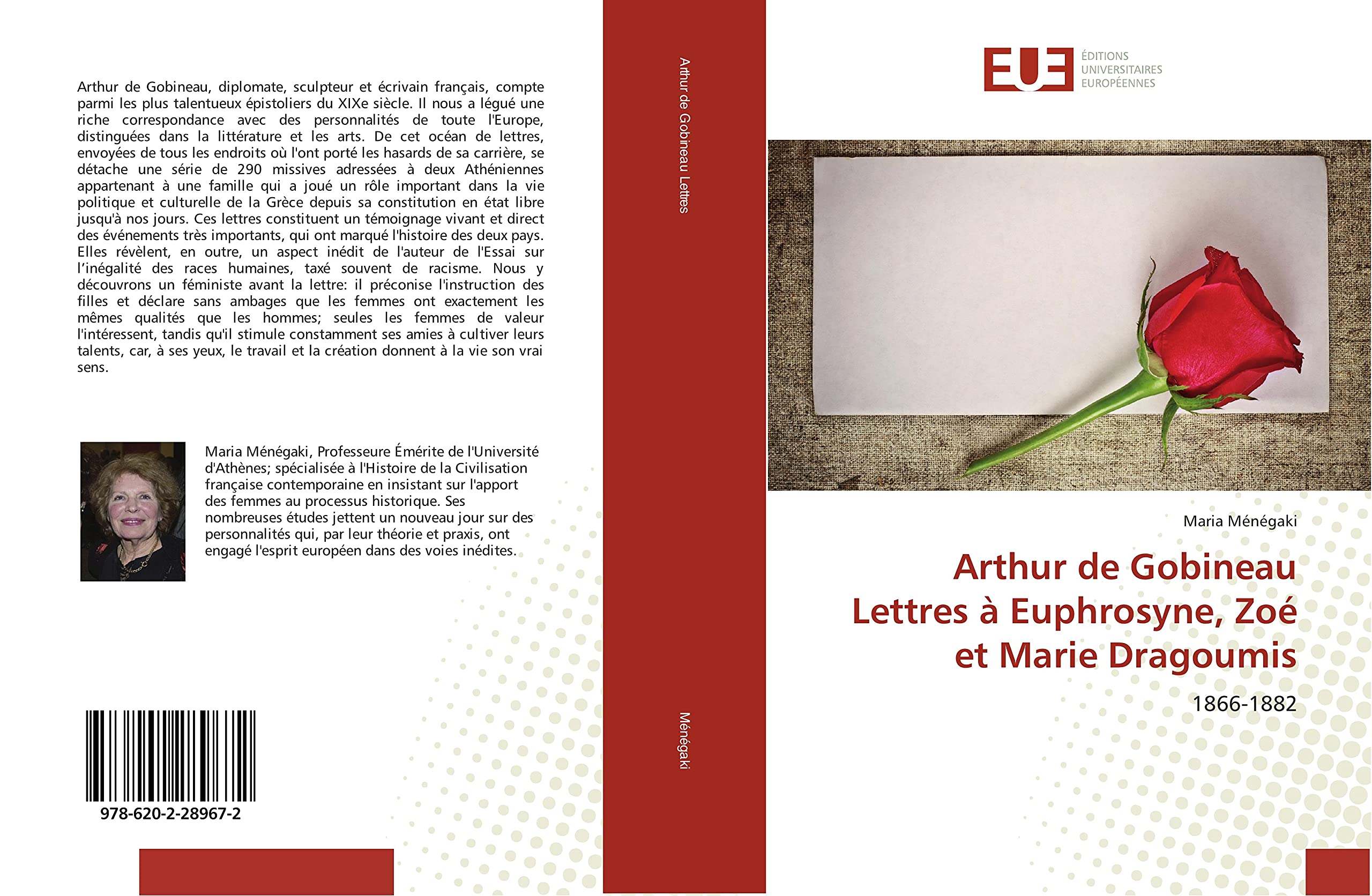 Arthur de Gobineau Lettres à Euphrosyne, Zoé et Marie Dragoumis book