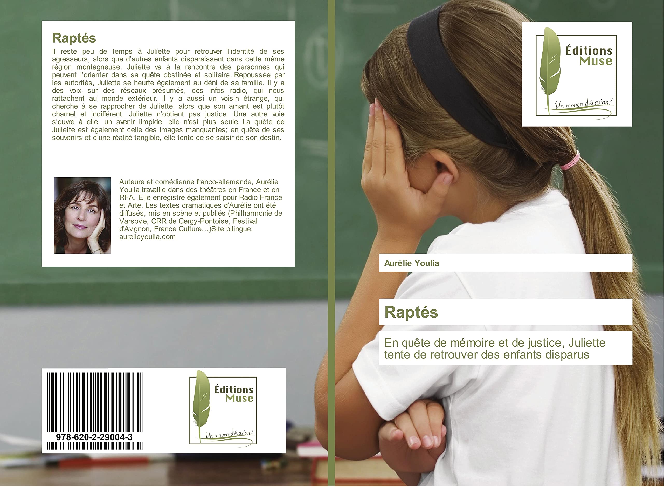 Raptés: En quête de mémoire et de justice, Juliette tente de retrouver des enfants disparus book