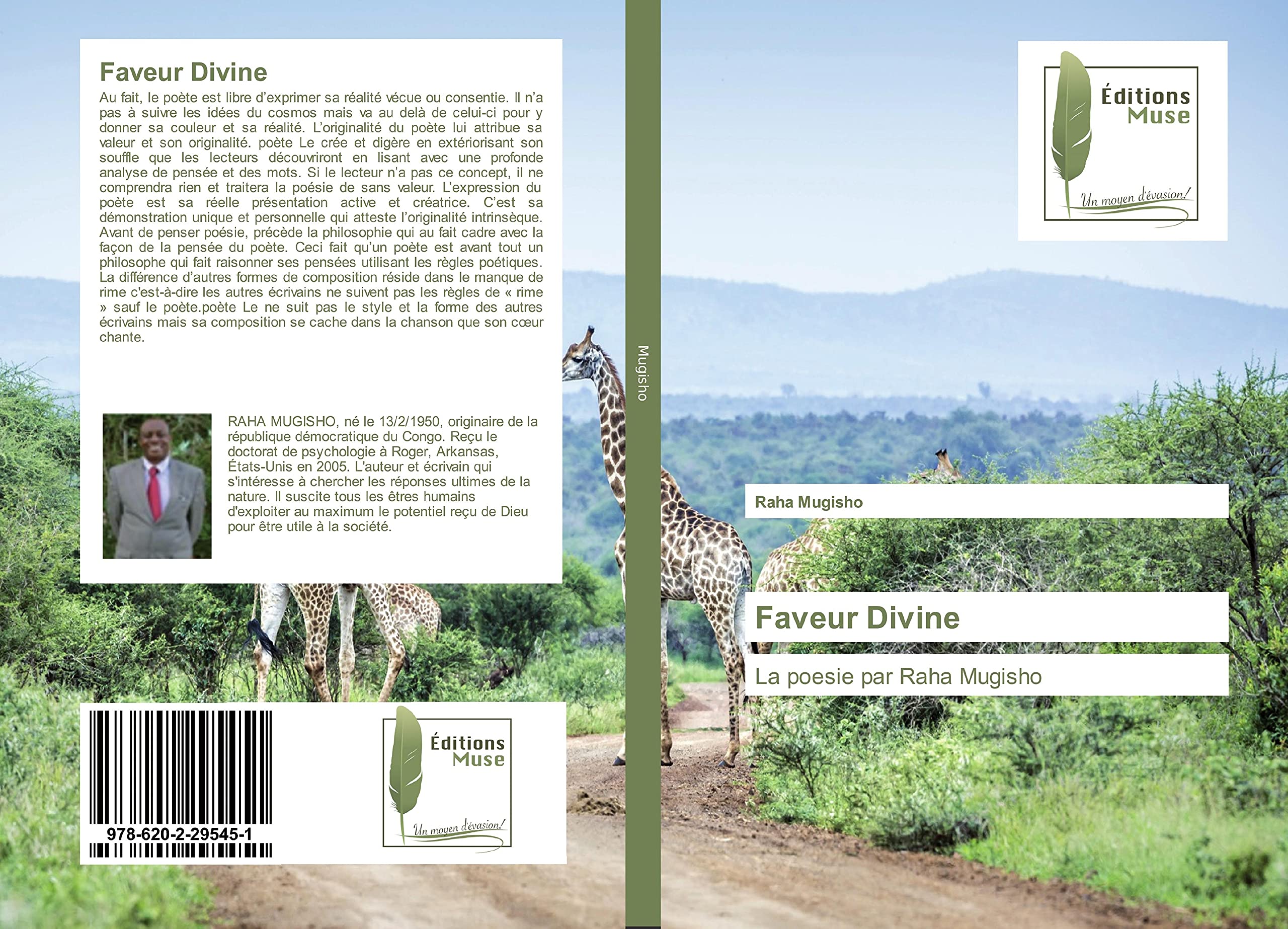 Faveur Divine: La poesie par Raha Mugisho book