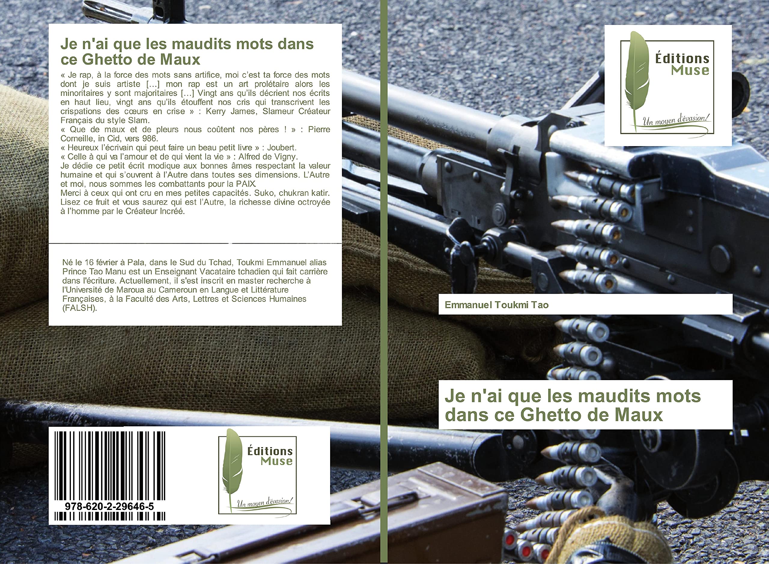Je n'ai que les maudits mots dans ce Ghetto de Maux book