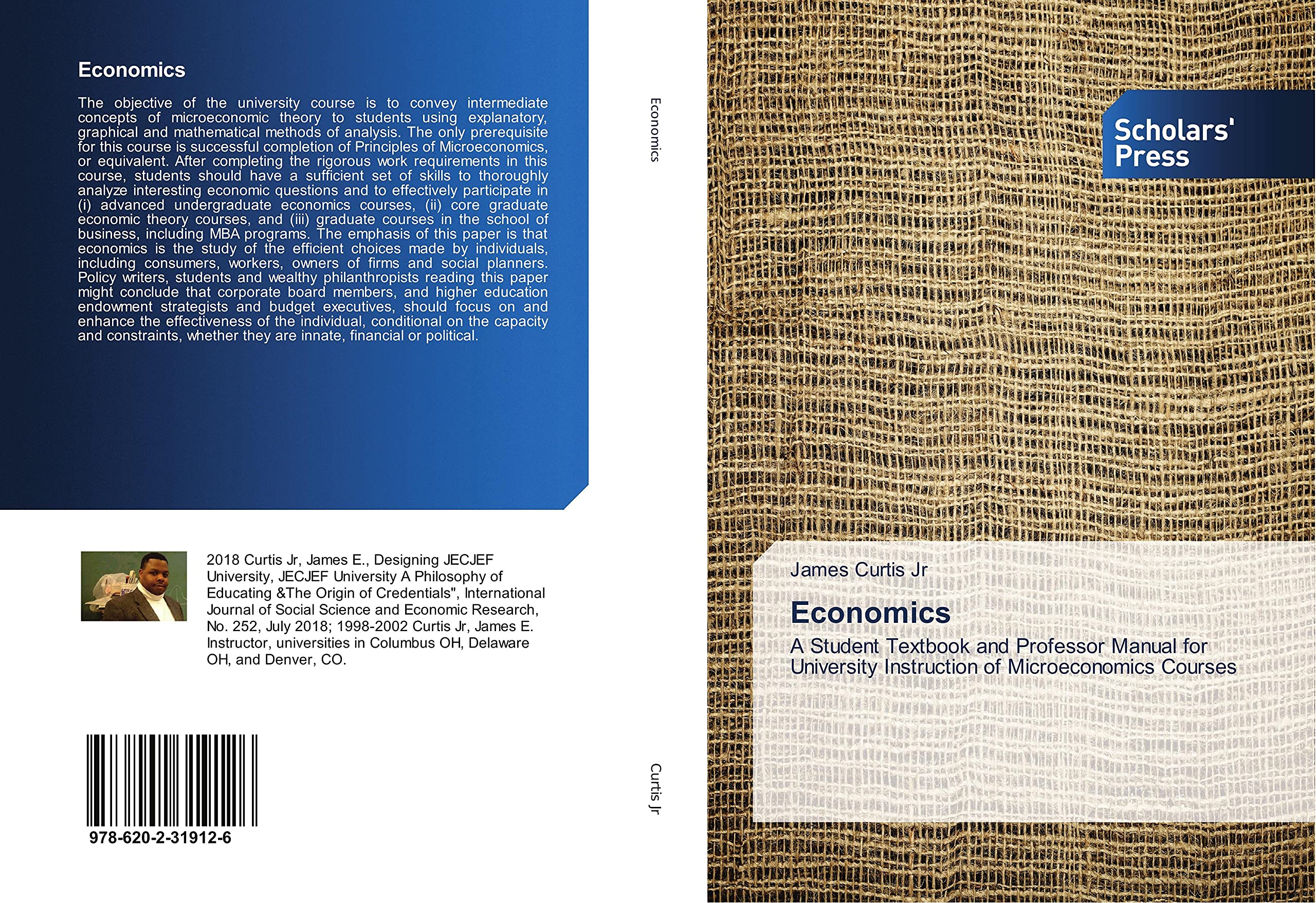 Economics: A Student Textbook and Professor Manual for University Instruction of Microeconomics Courses book