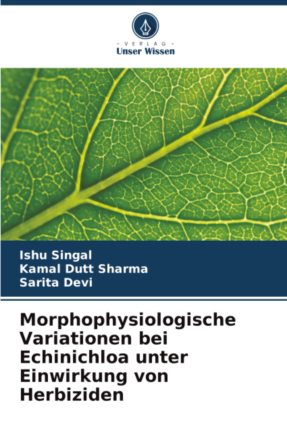 Morphophysiologische Variationen bei Echinichloa unter Einwirkung von Herbiziden Natural Sciences