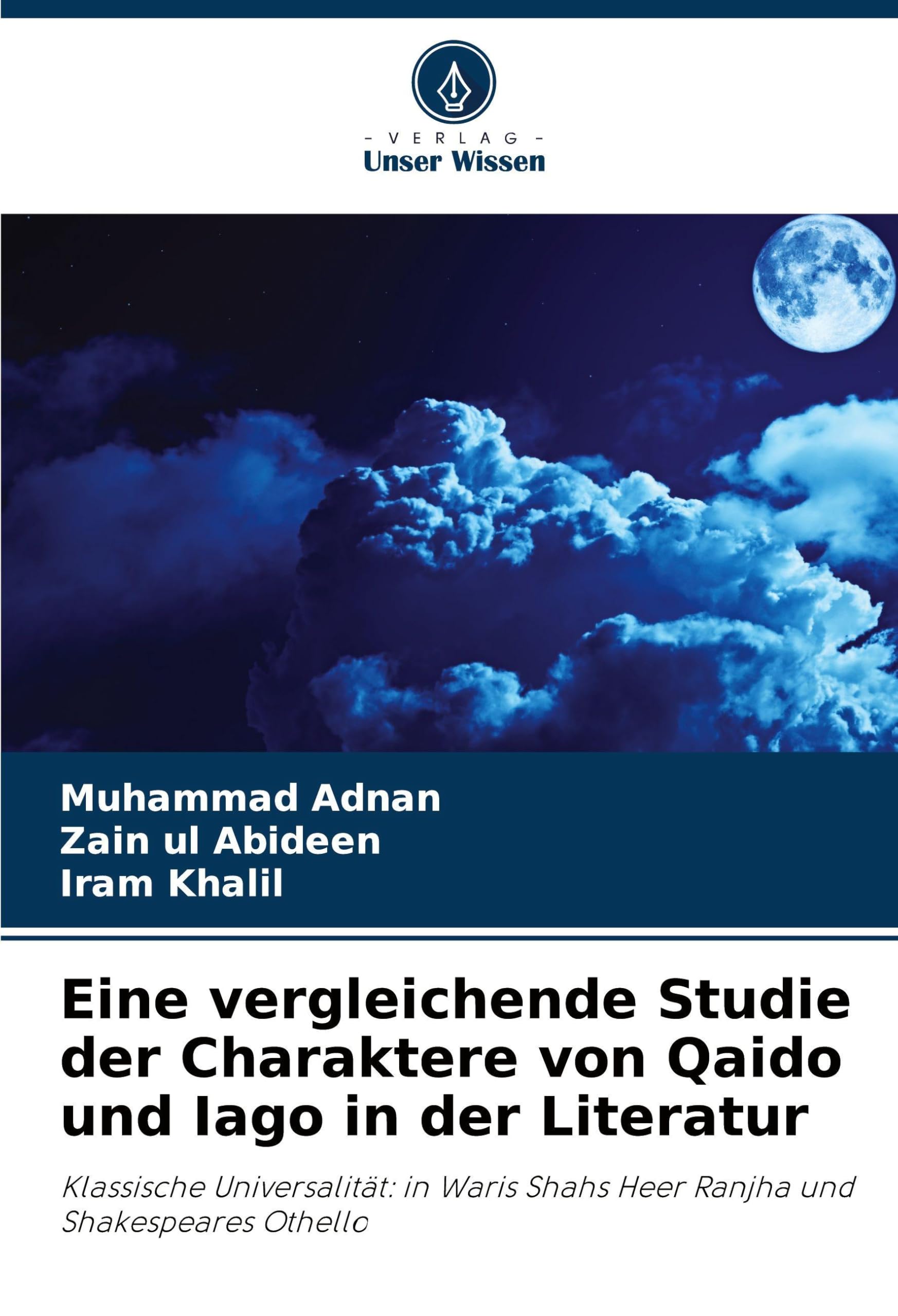 Eine vergleichende Studie der Charaktere von Qaido und Iago in der Literatur Books