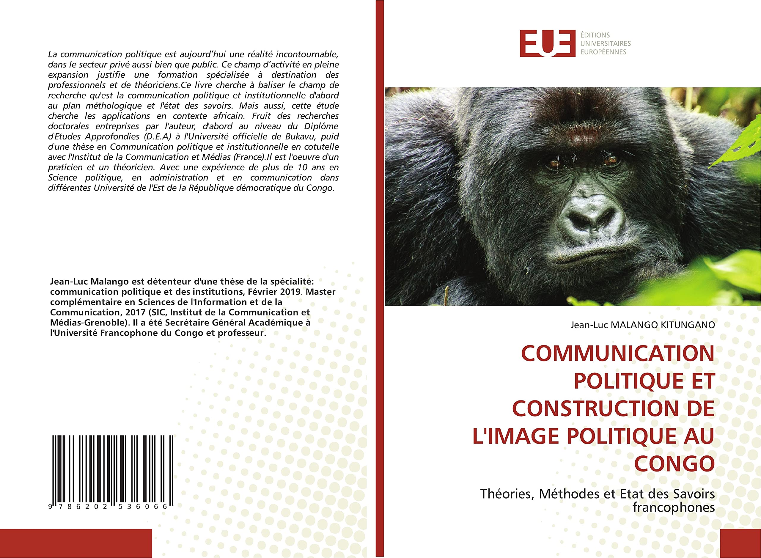 COMMUNICATION POLITIQUE ET CONSTRUCTION DE L'IMAGE POLITIQUE AU CONGO: Théories, Méthodes et Etat des Savoirs francophones book