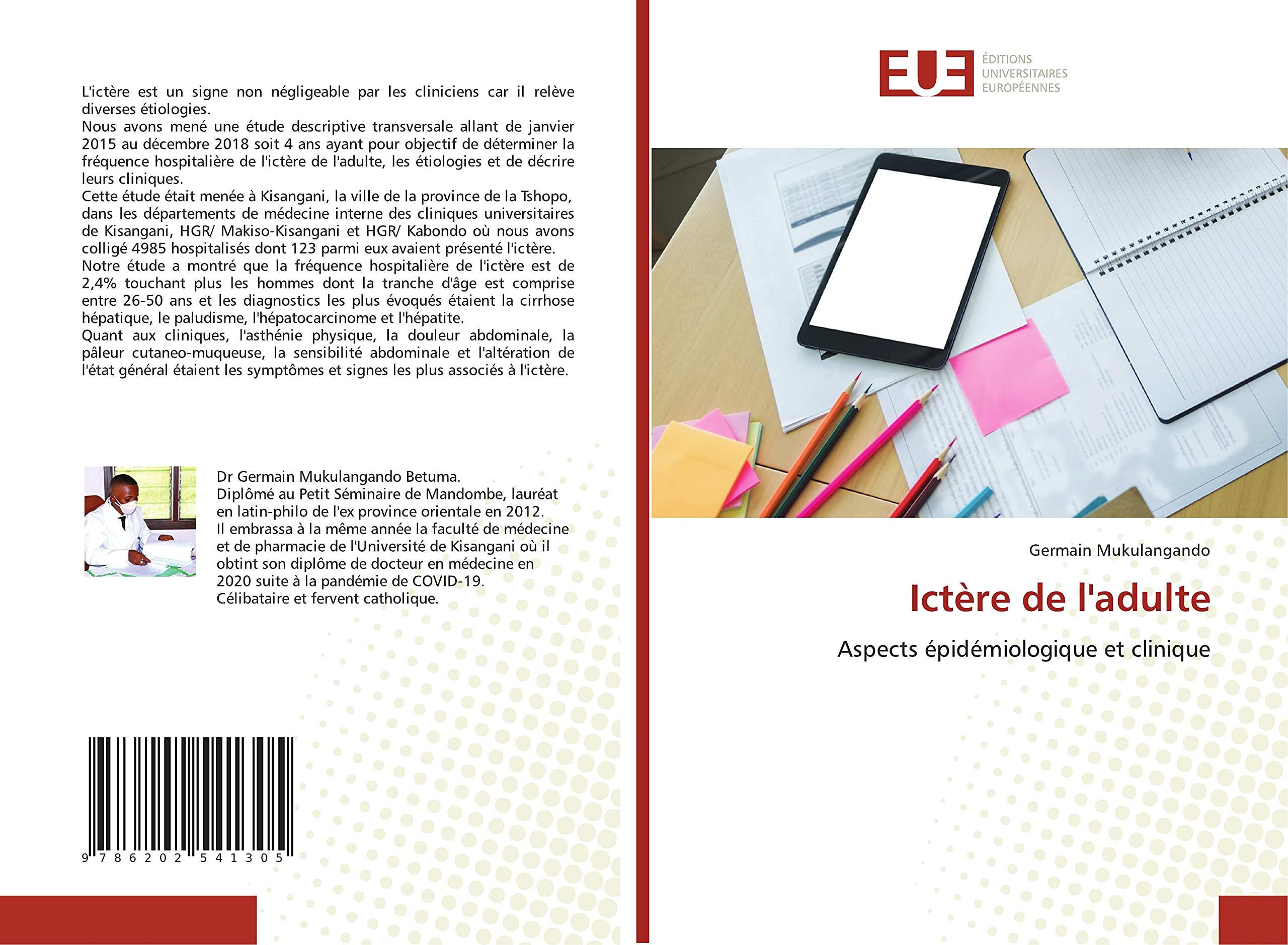 Ictère de l'adulte: Aspects épidémiologique et clinique book