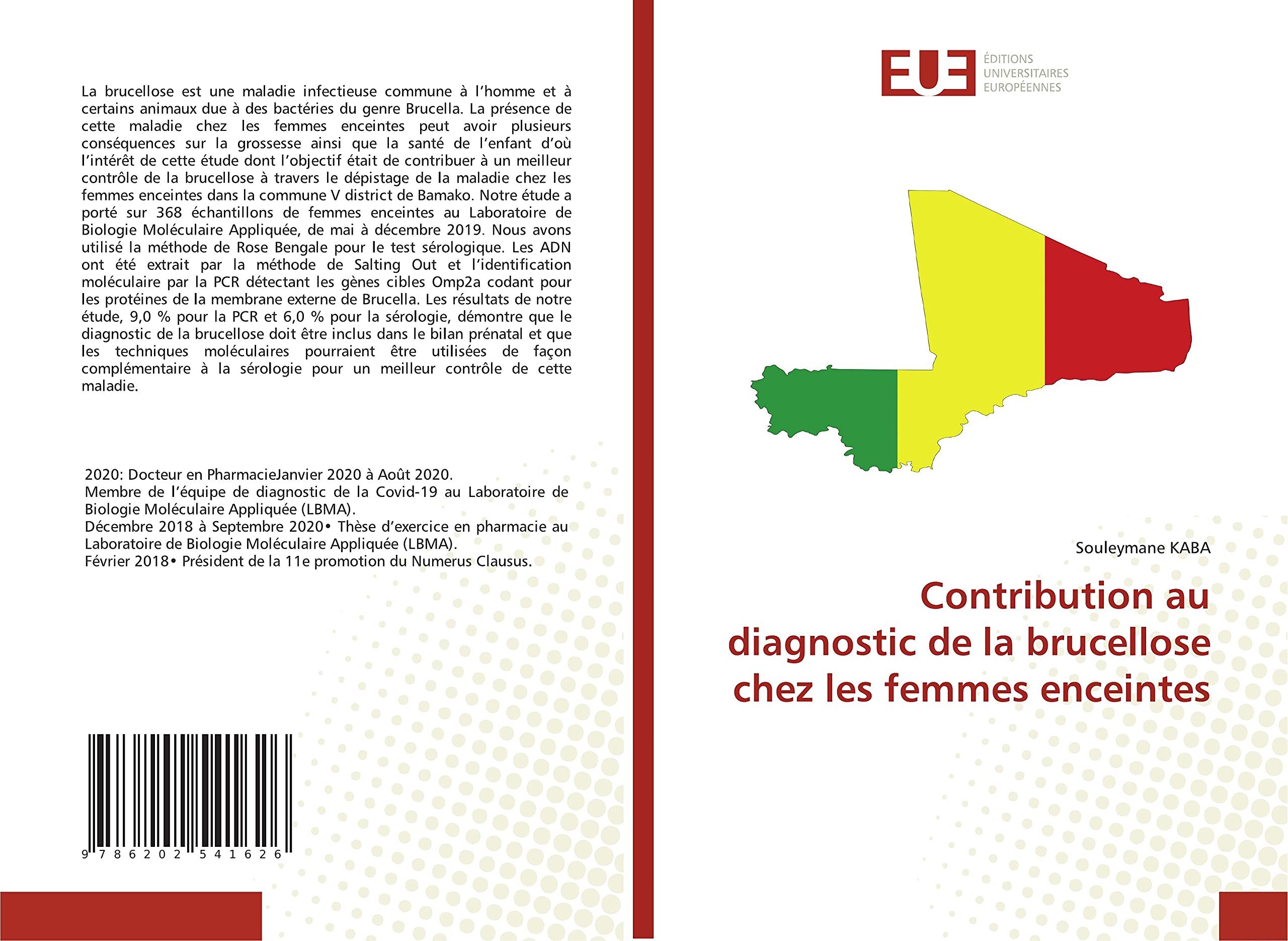 Contribution au diagnostic de la brucellose chez les femmes enceintes book