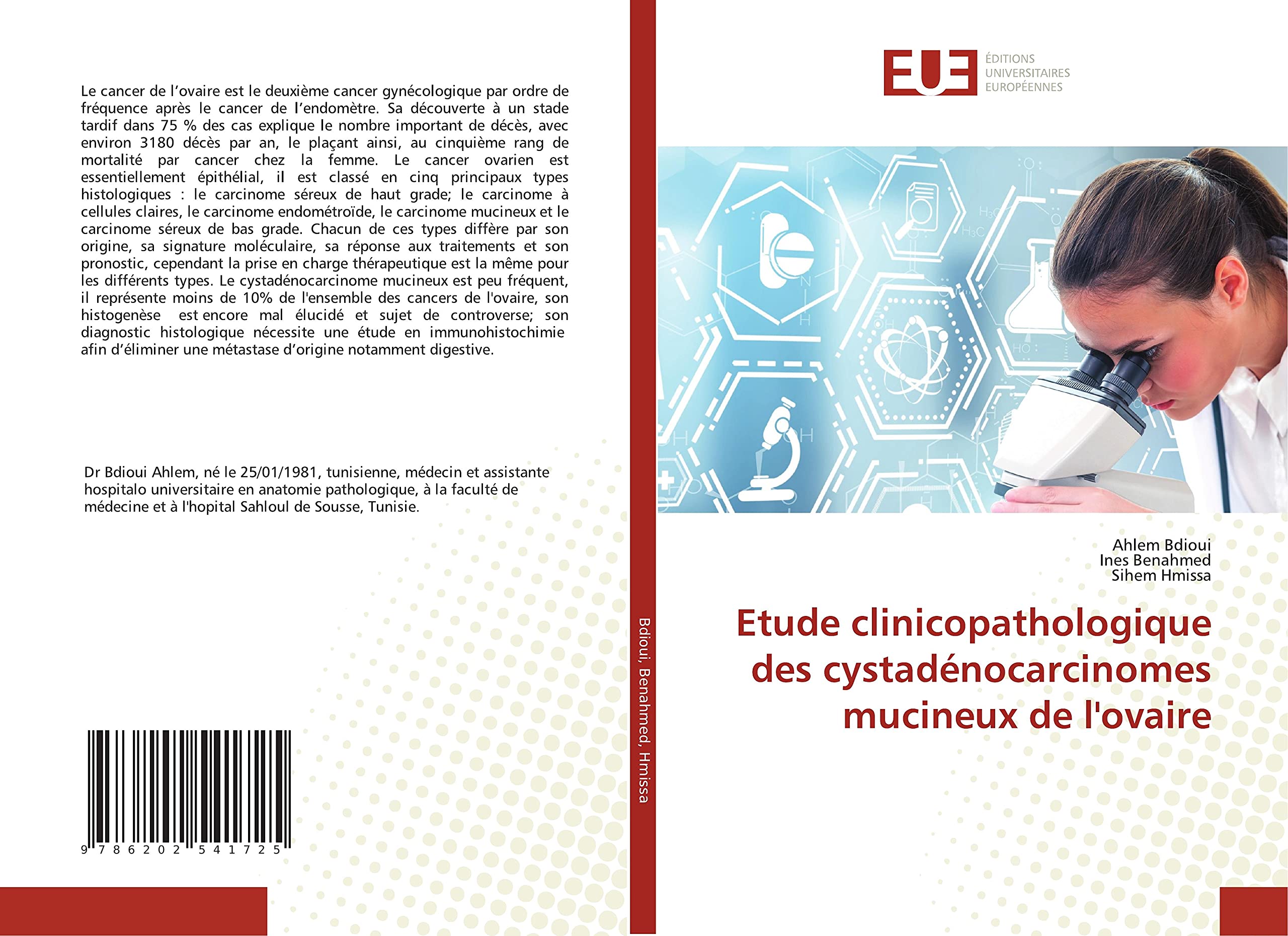 Etude clinicopathologique des cystadénocarcinomes mucineux de l'ovaire book