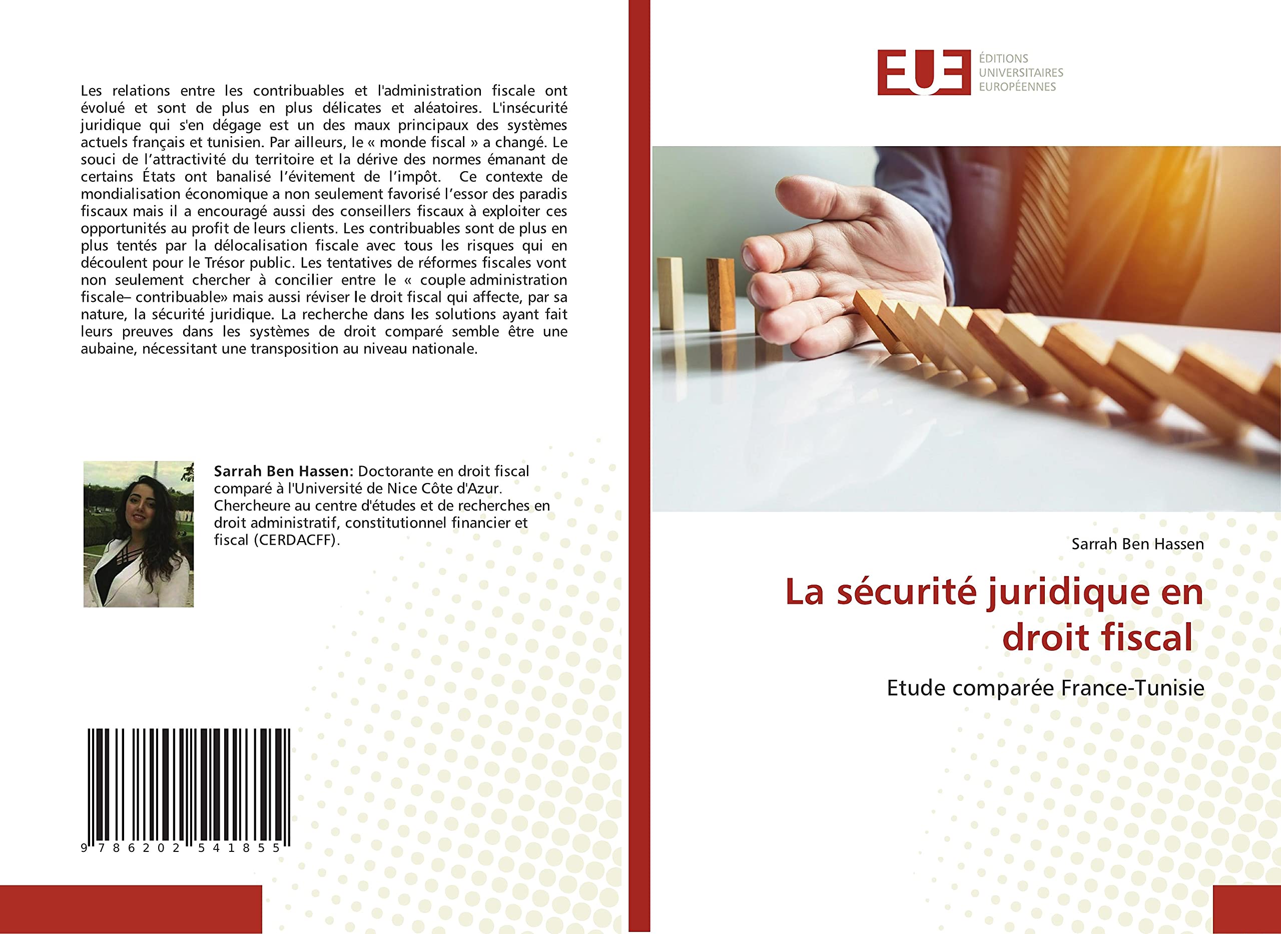 La sécurité juridique en droit fiscal: Etude comparée France-Tunisie book